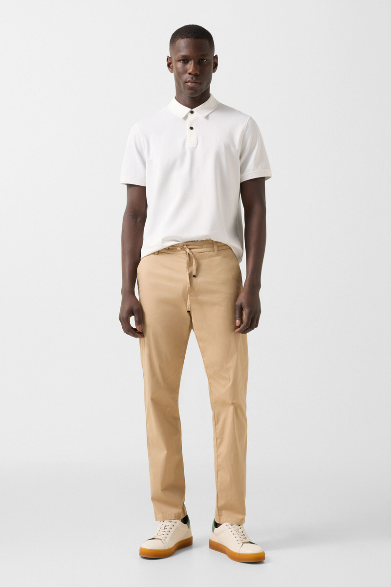 BOGNER Chinos Riley Business in Camel outlook