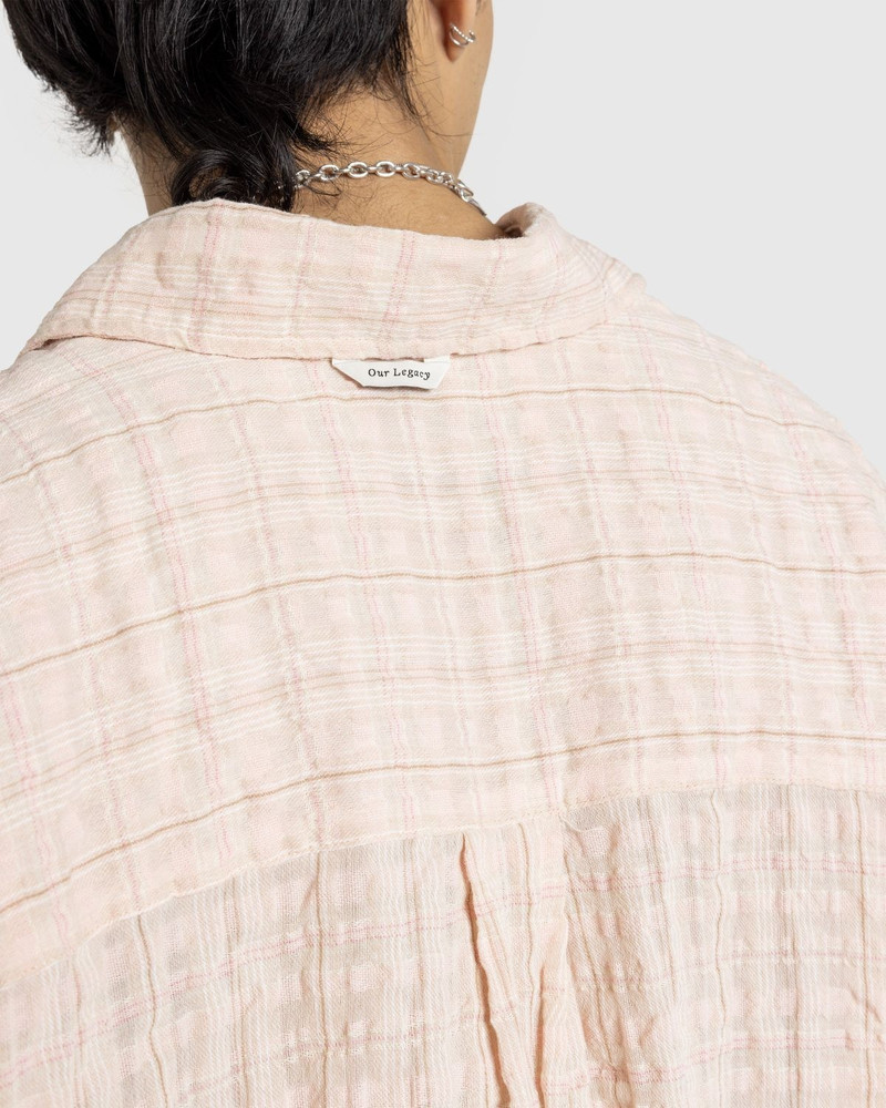 Our Legacy – Borrowed Shirt Picnic Check Crude Seersucker 5