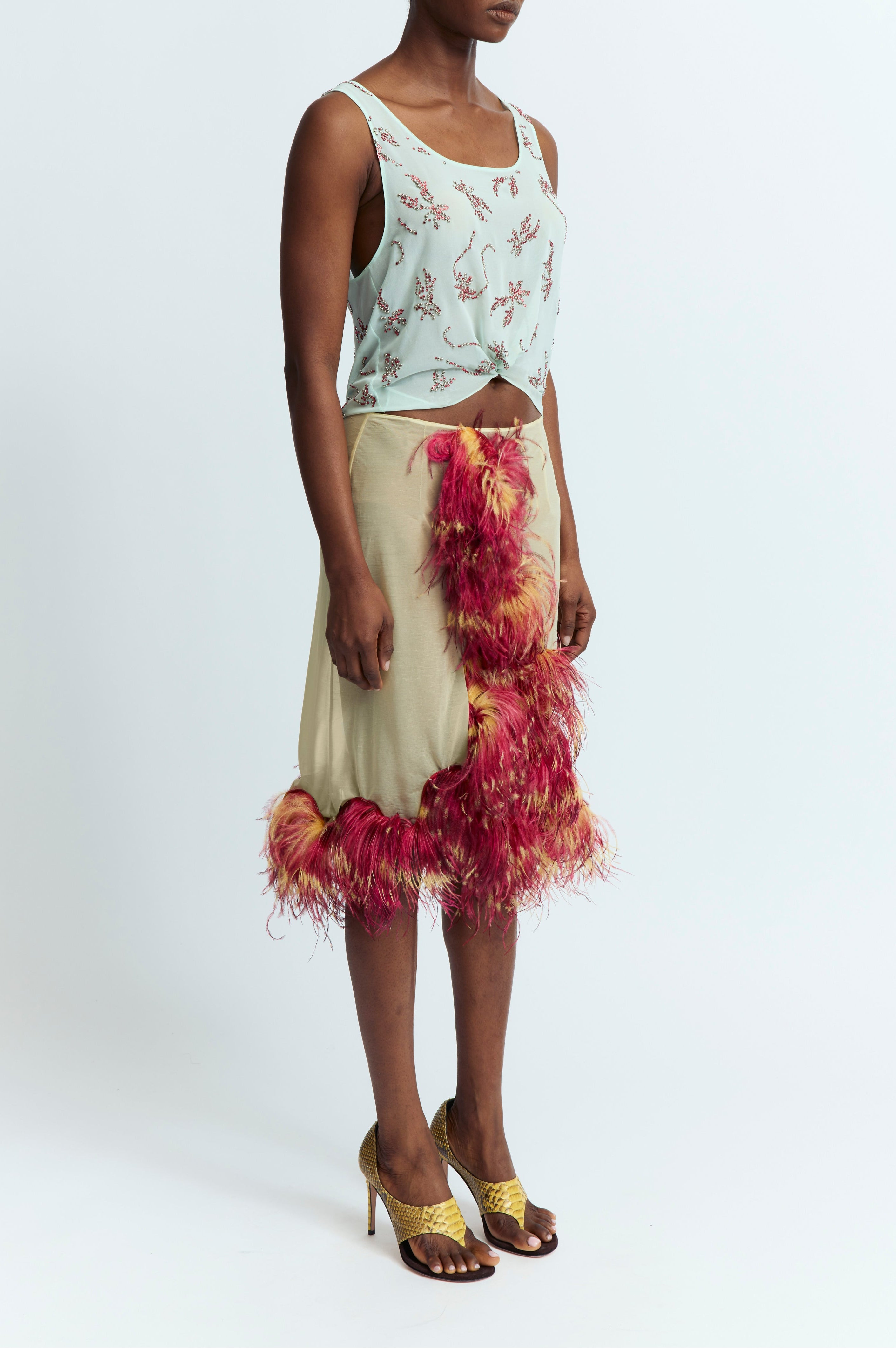 DELTA SKIRT IN SEQUIN - 4