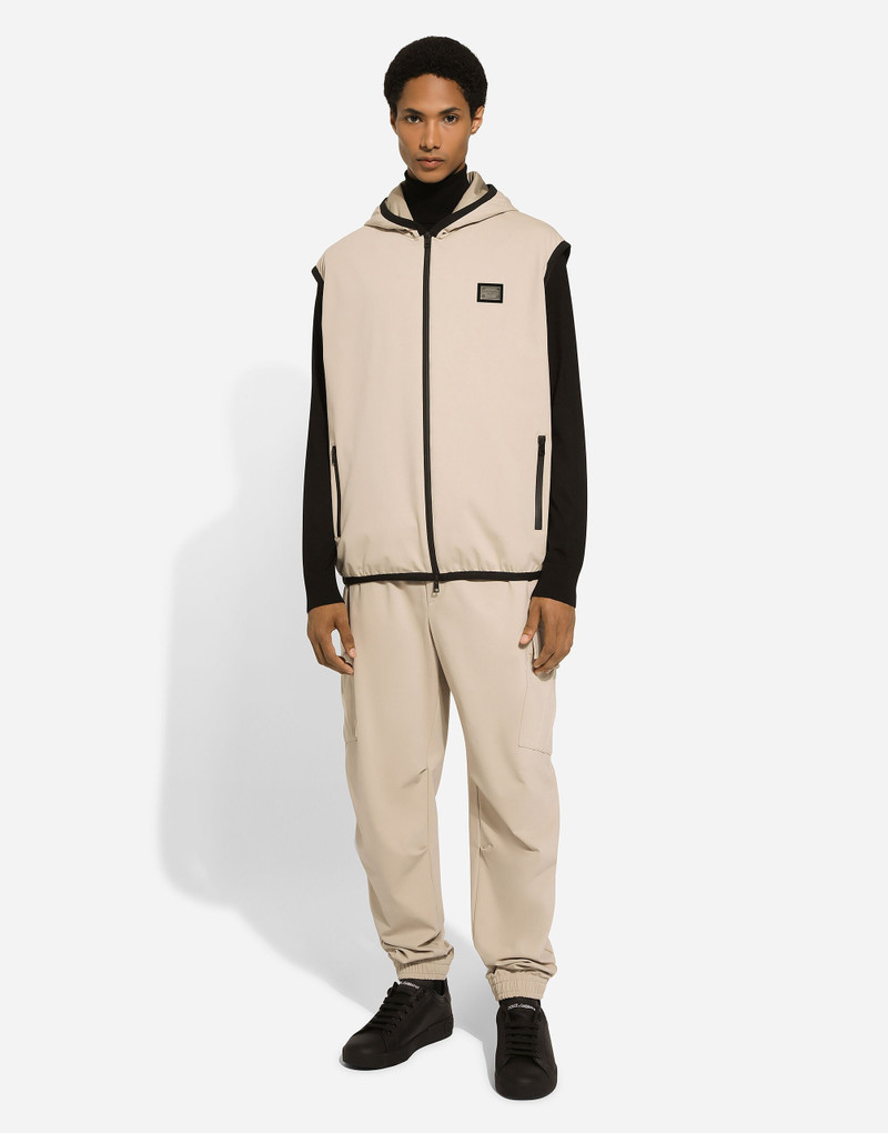Dolce & Gabbana Jersey vest with hood outlook