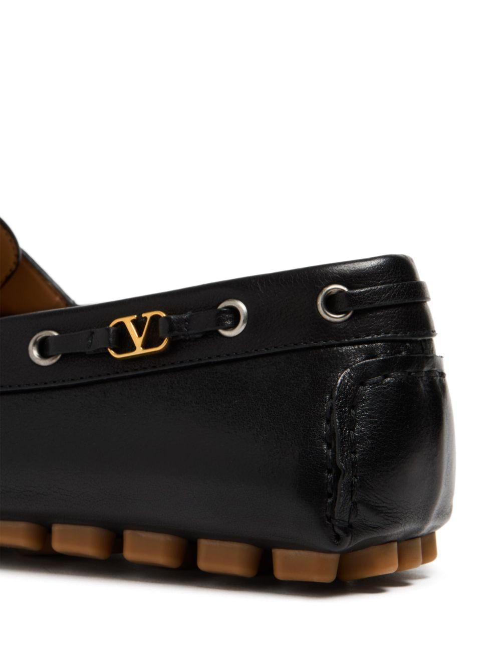 Valentino Garavani Men Leather Moccasin - 2