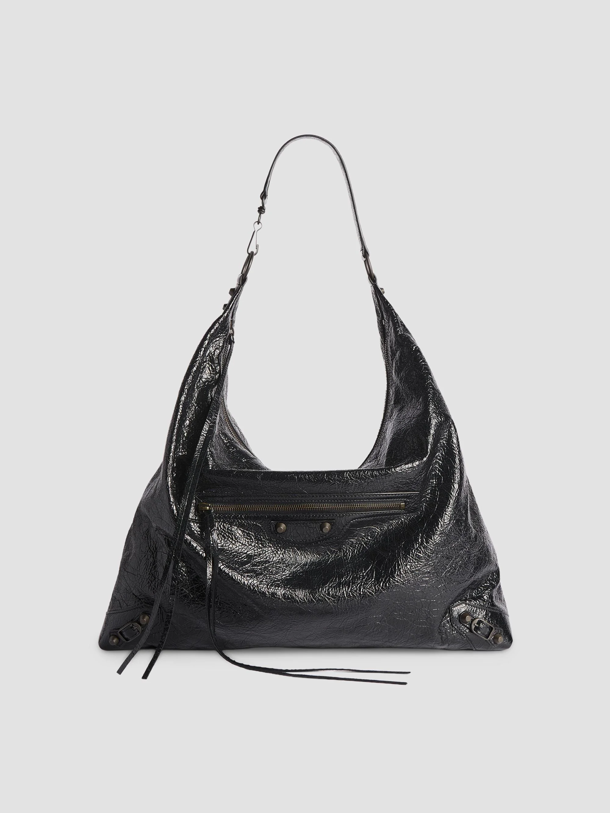 Women's Le City Large Hobo Bag - Black - 1