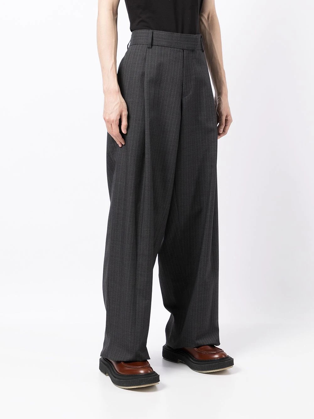 straight-leg trousers - 3