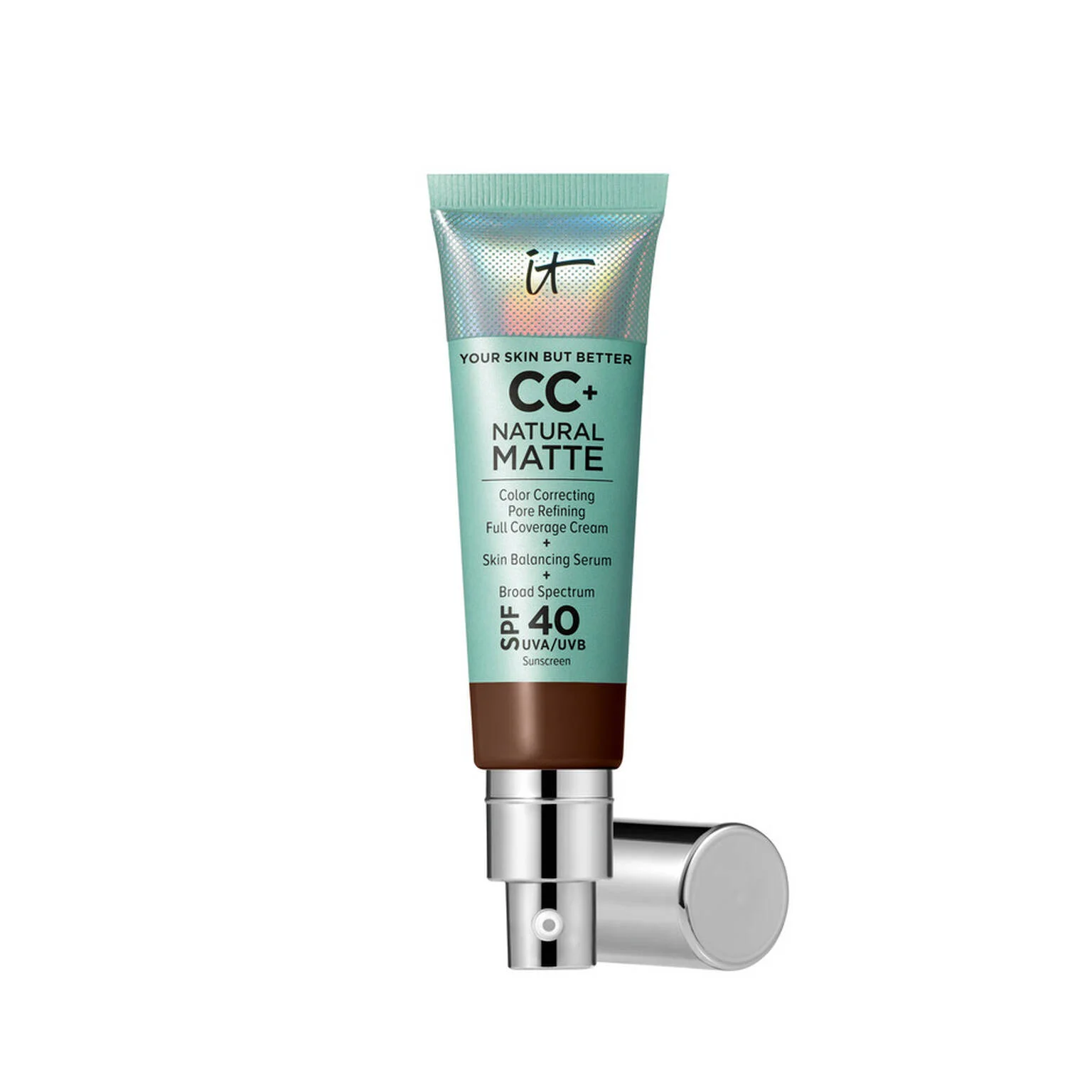 CC+ Cream Natural Matte Foundation with SPF 40 - 1