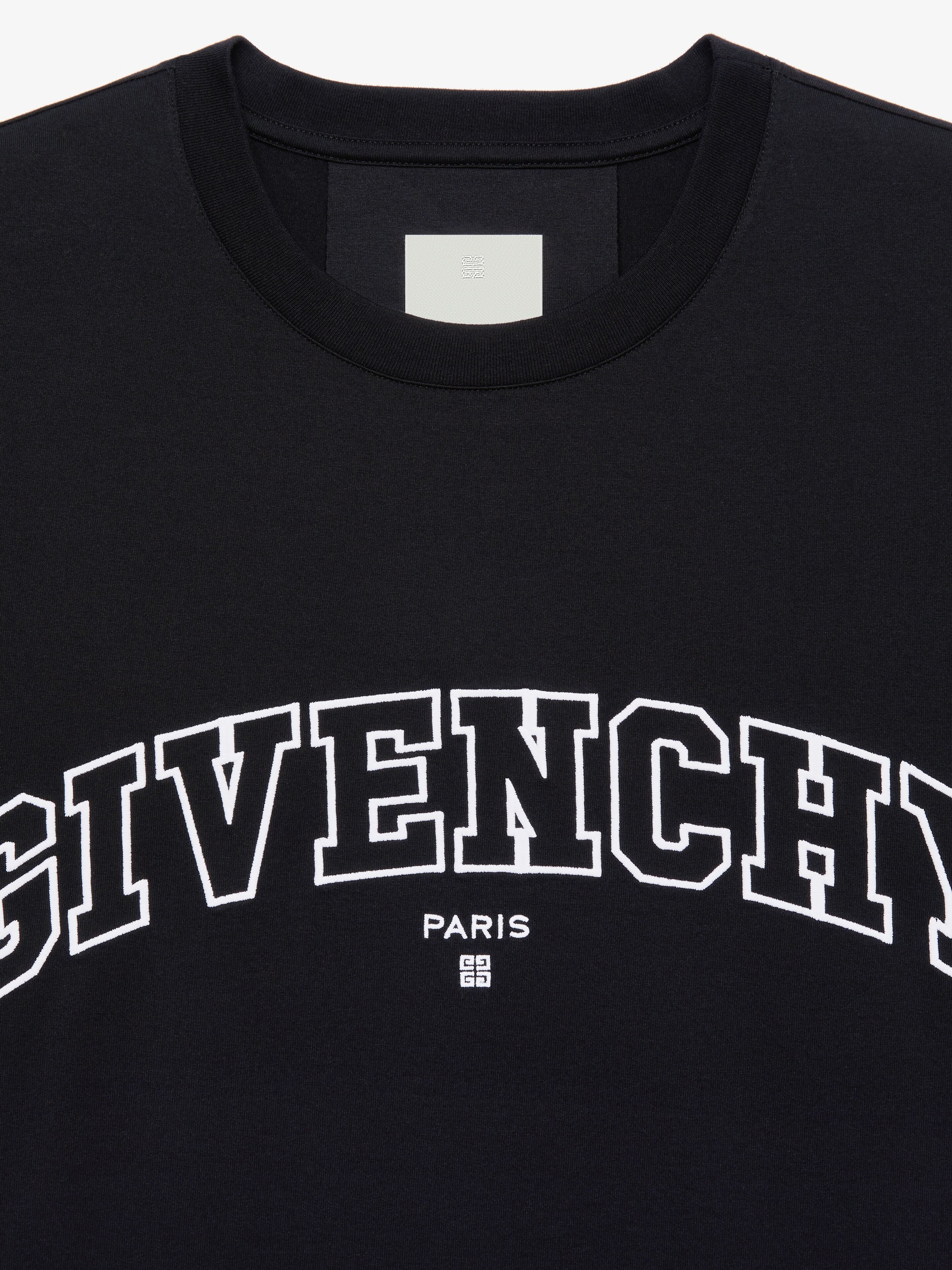 GIVENCHY COLLEGE T-SHIRT IN COTTON - 5