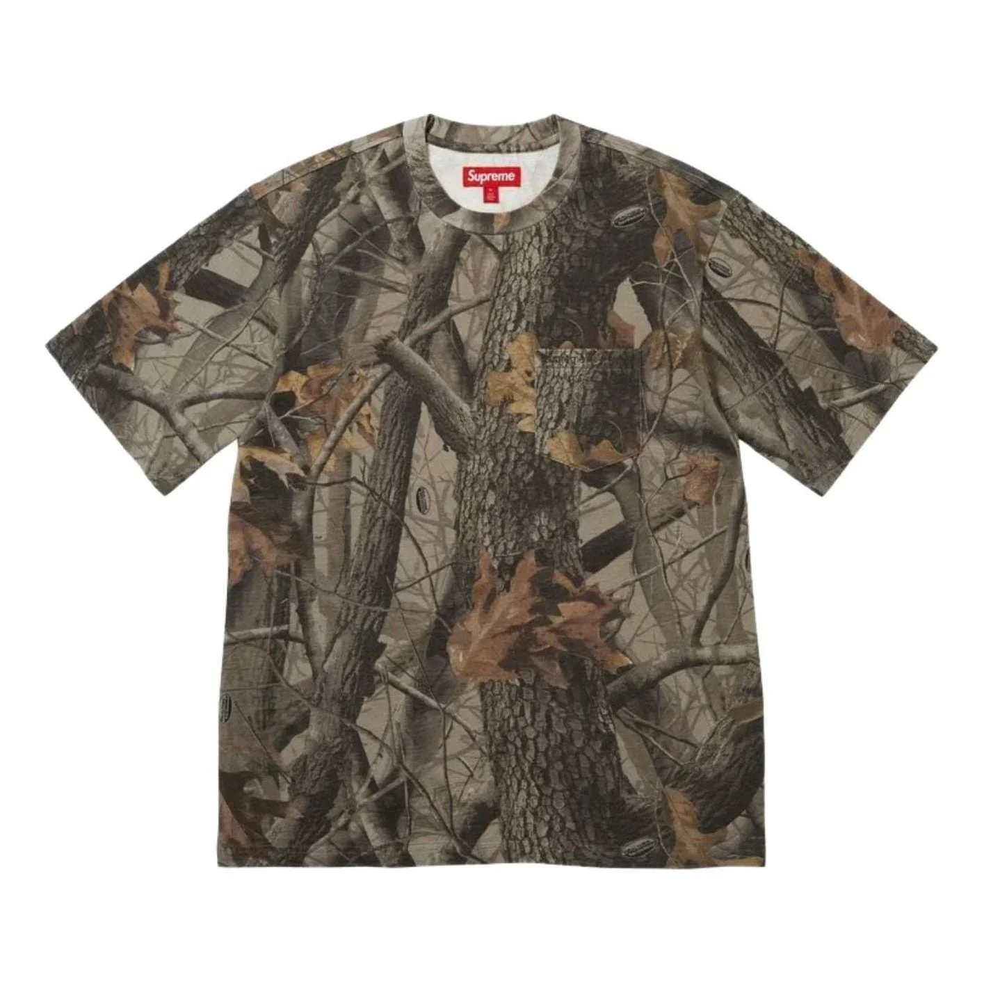 Supreme SS26 S/S Pocket T-Shirt 'Woodland Camo' SUP-SS26-141-CAM - 1