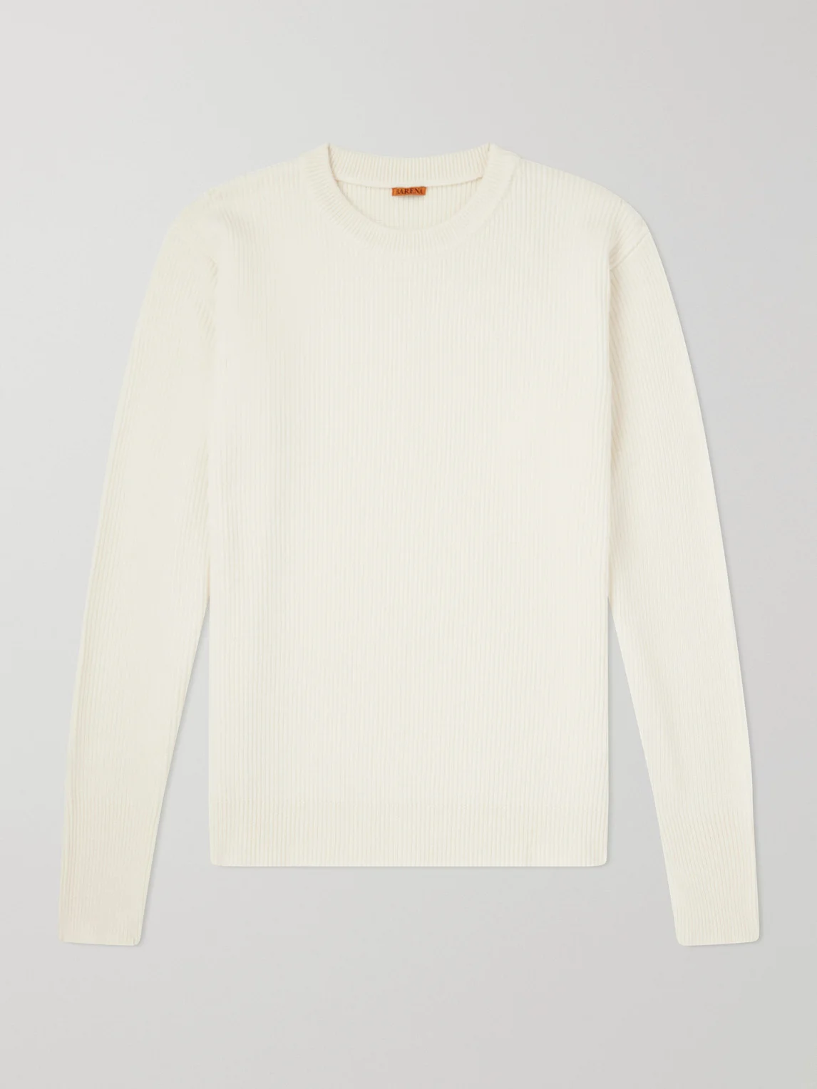 Ribbed Virgin Wool Sweater - 1