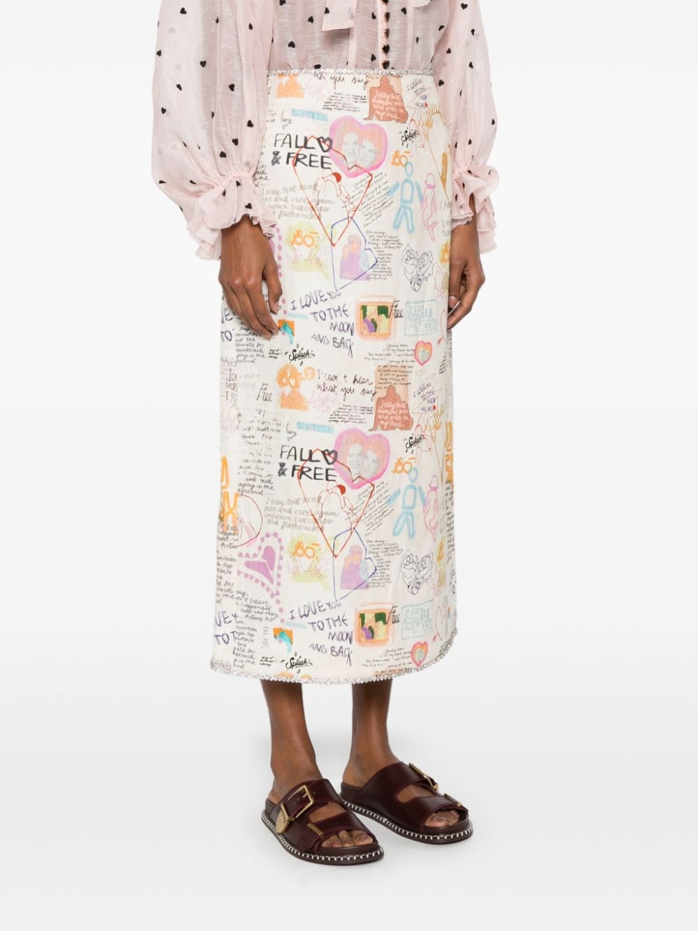 Dear Diary skirt - 3