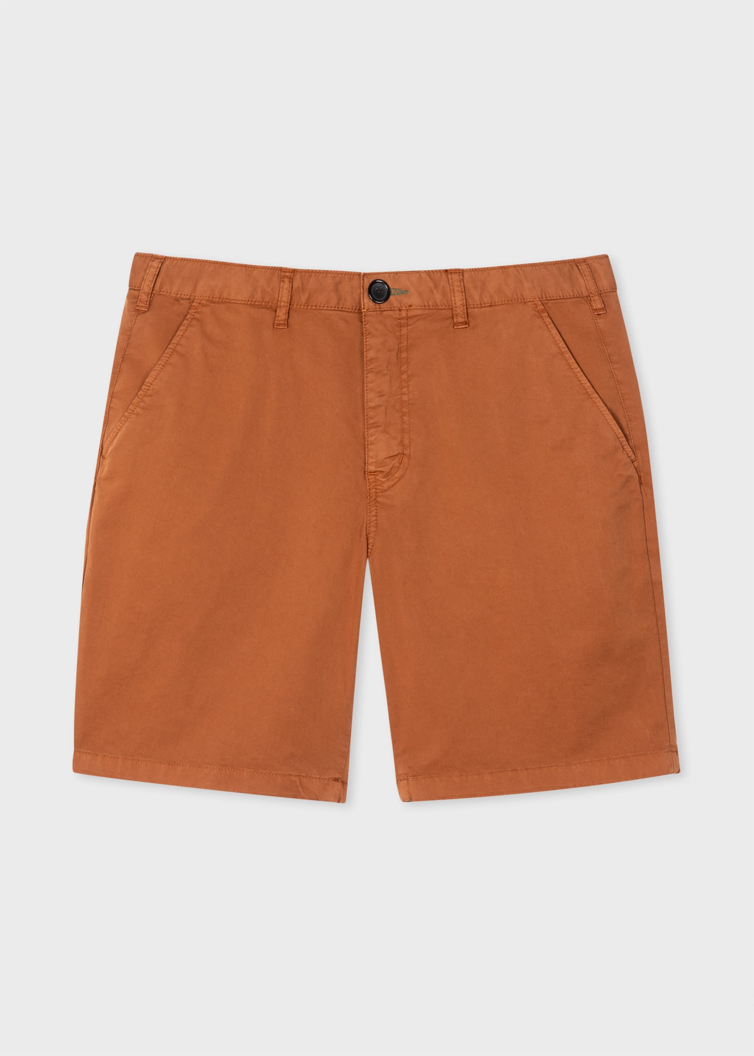 Stretch-Cotton Shorts - 1