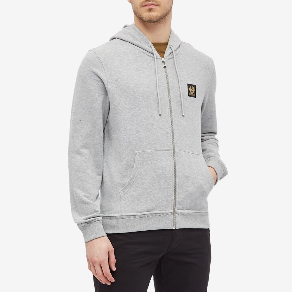 Belstaff Patch Logo Zip Hoody - 3