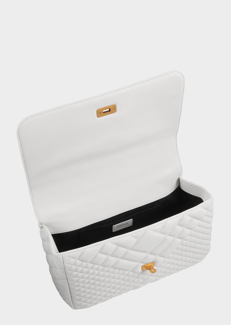 Large Quilted Icon Shoulder Bag 3