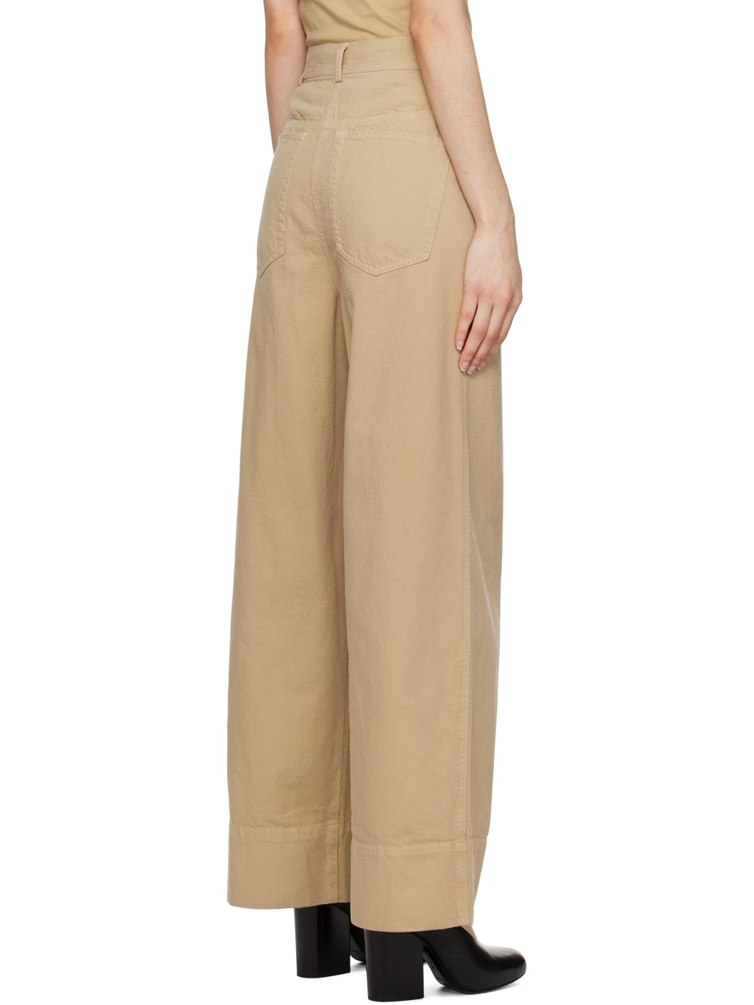 Tan Airie Trousers - 3