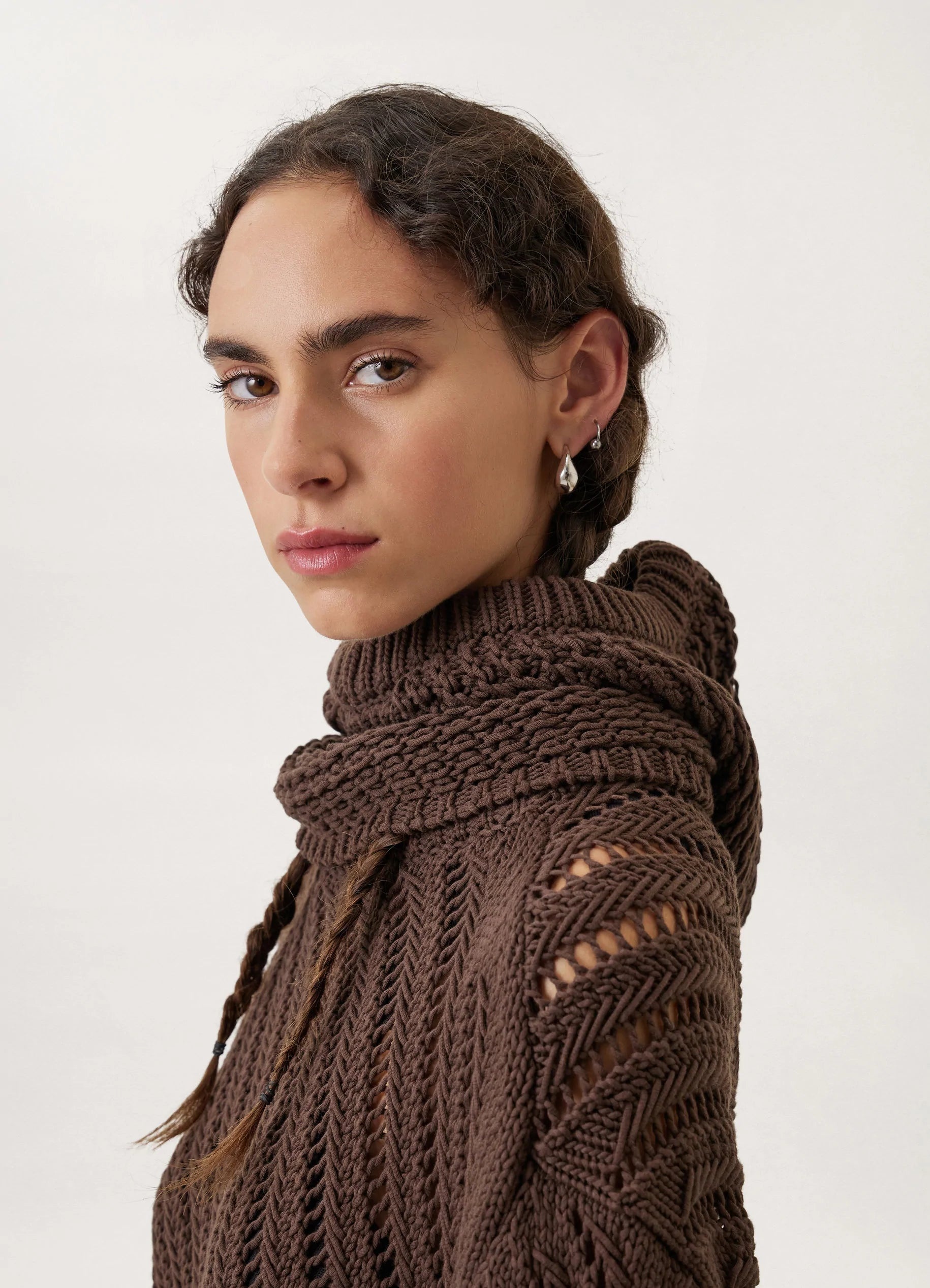 OPENWORK HOOD
COTTON TUBE - 3