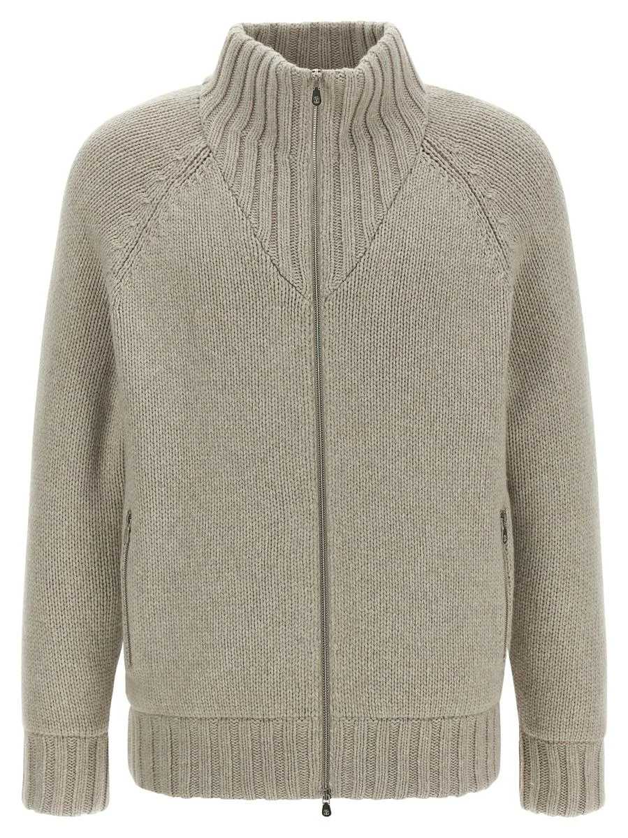 Brunello Cucinelli Padded Cardigan - 1