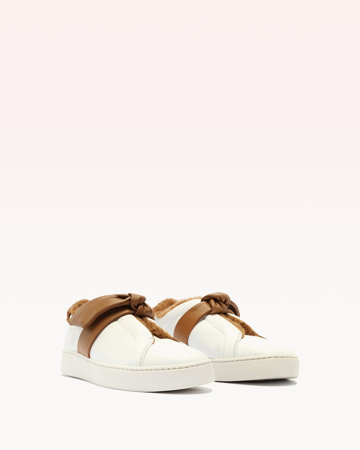 ASYMMETRIC CLARITA SNEAKER MONTONE COGNAC - 2