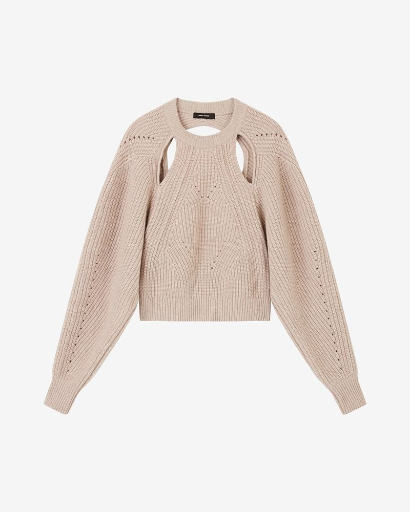 PALMA CASHMERE OPEN BACK SWEATER 1