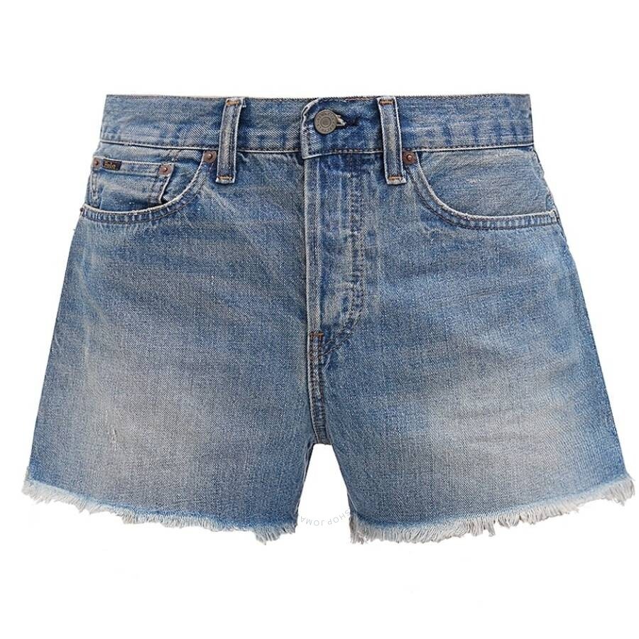 Polo Ralph Lauren - Polo Ralph Lauren Denim Mini Shorts - 1