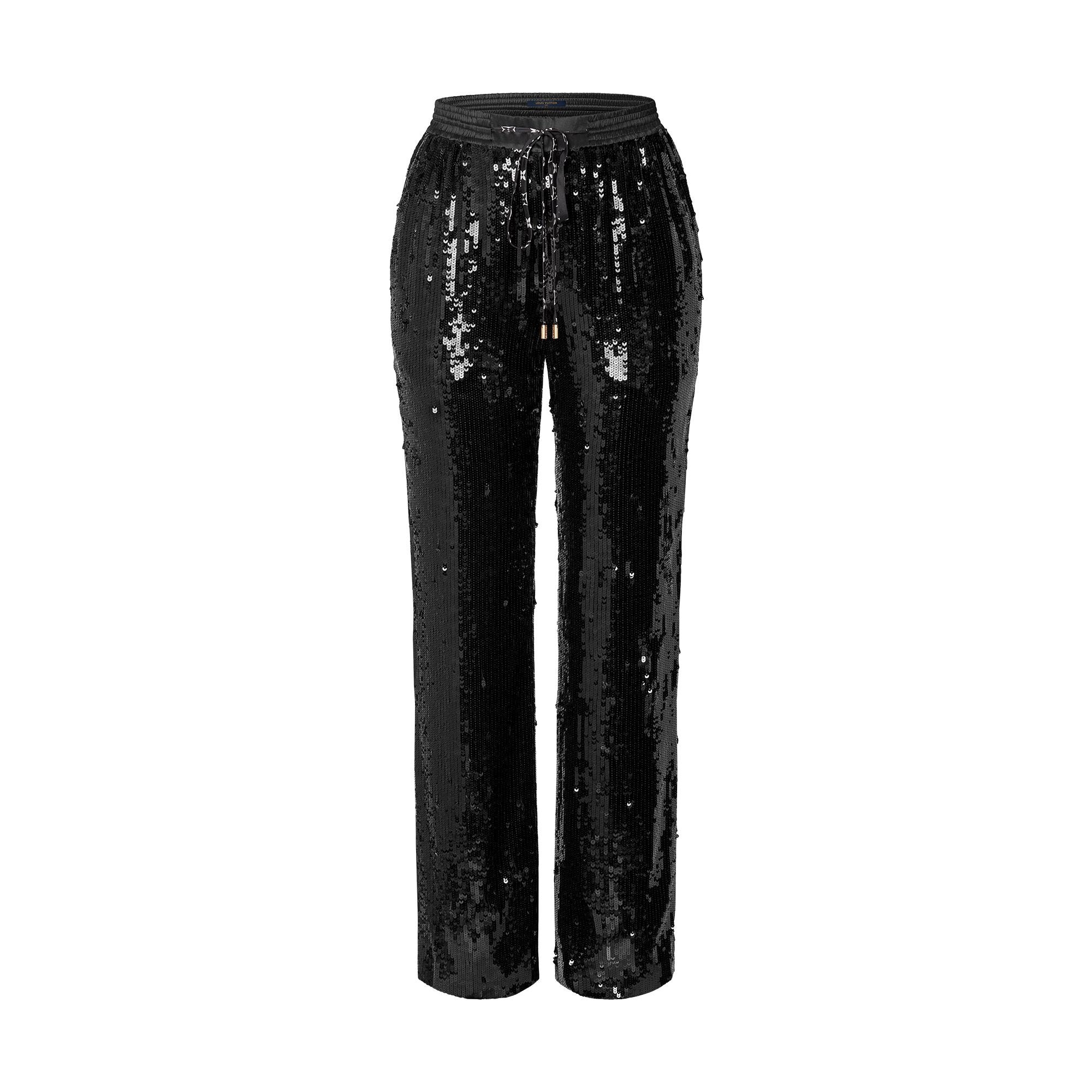 LV Night Sequin Pajama Pants - 1