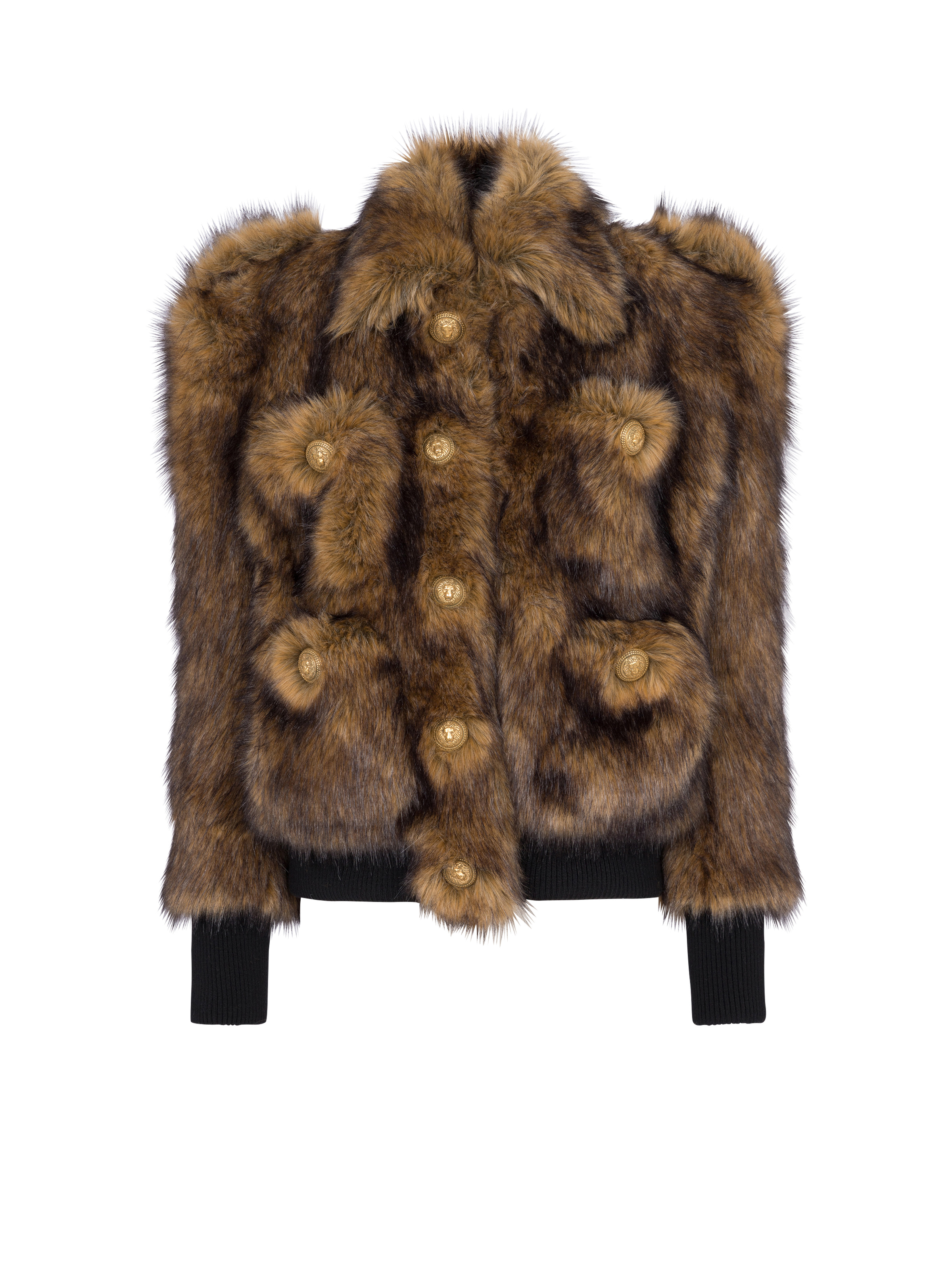 Faux fur jacket - 1