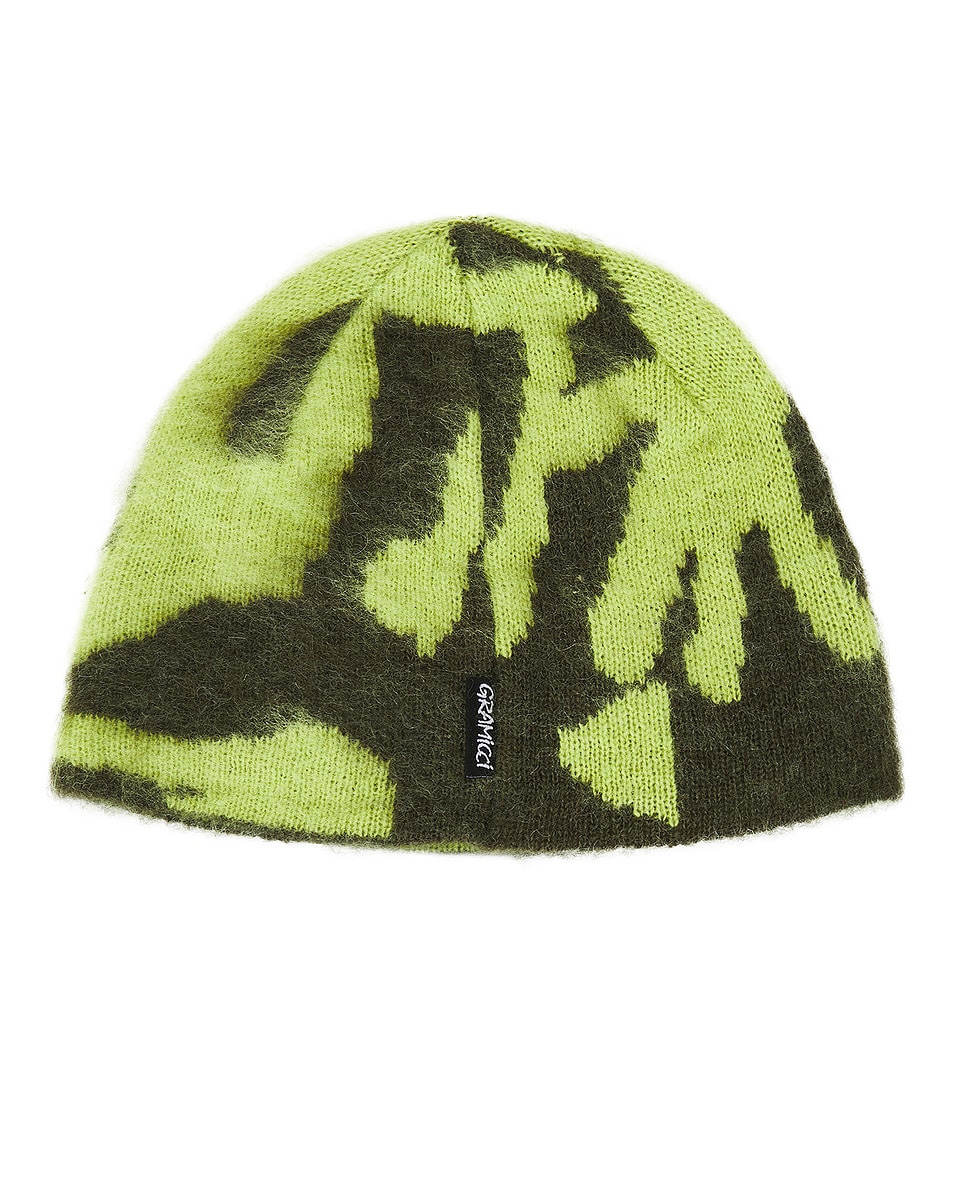 Mohair Burly Runningman Beanie - 2