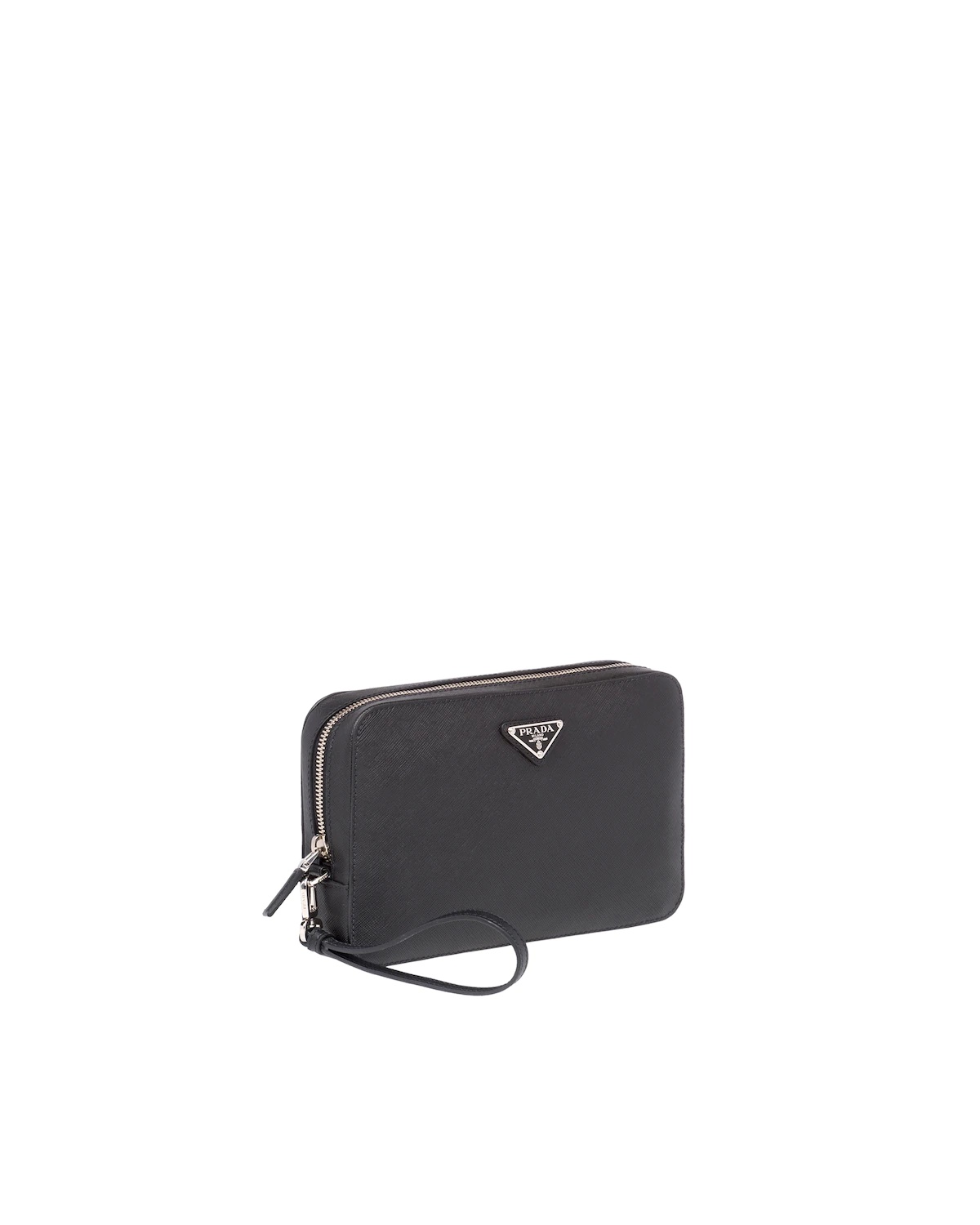 Saffiano Leather Clutch - 3