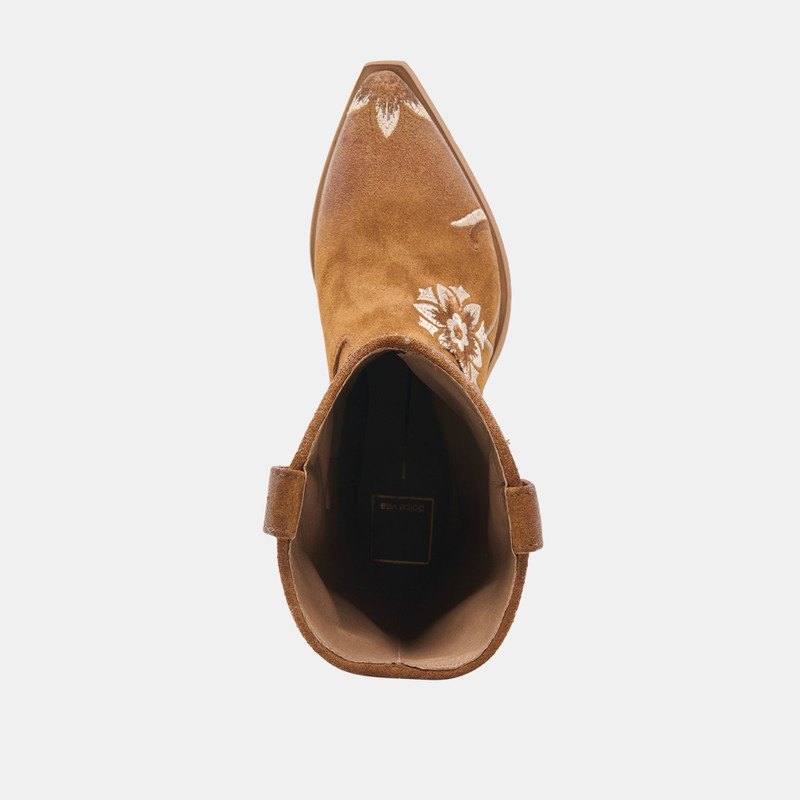 BRANDO BOOTS TAN SUEDE 9