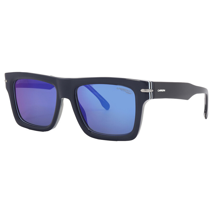 Carrera - Carrera Blue Square Men's Sunglasses CARRERA 305/S 0Y00/XT 54 - 3
