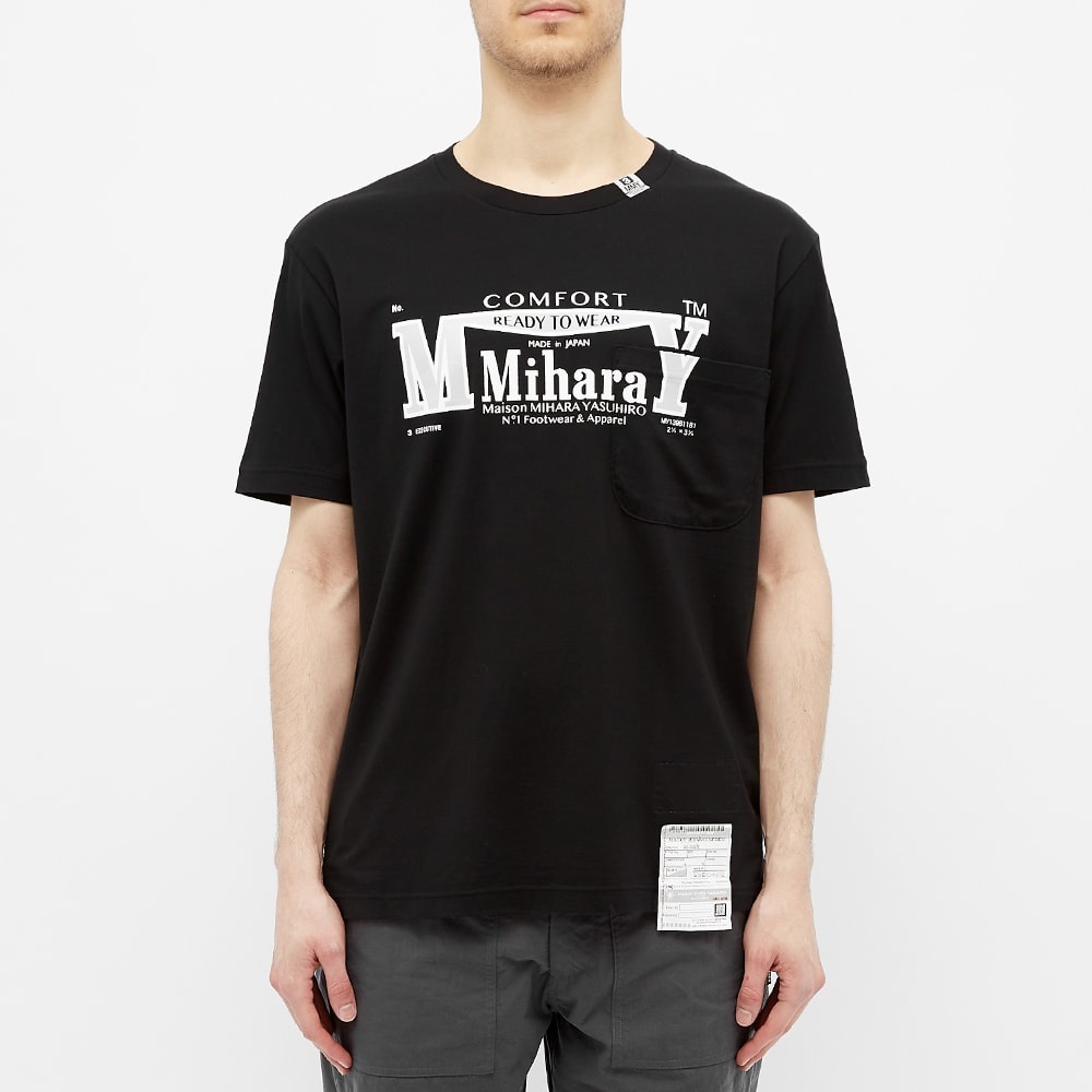 Maison MIHARA YASUHIRO Logo Pocket Tee - 5