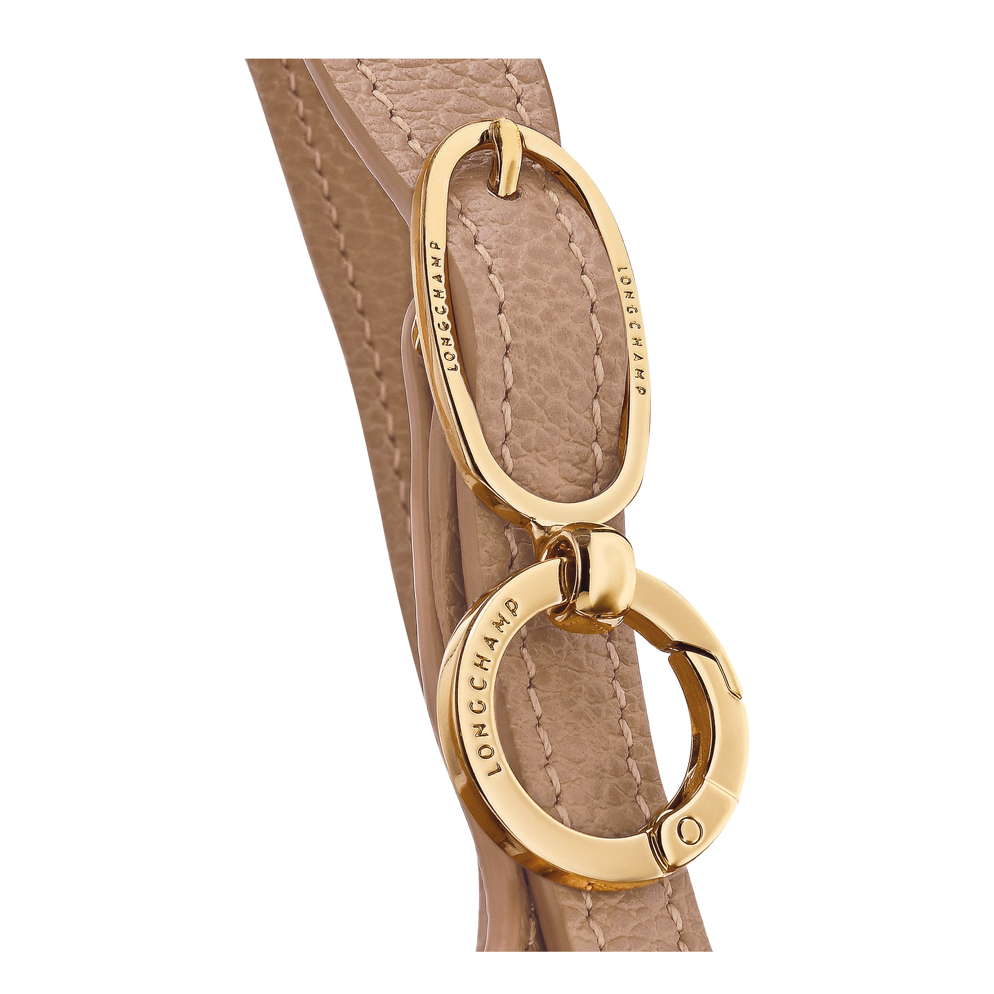 Le Foulonné S Handbag Biscuit - Leather - 6