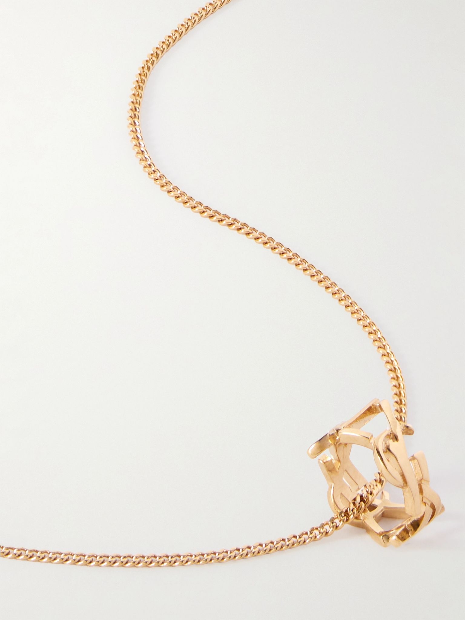 Gold-tone necklace Gold - 1