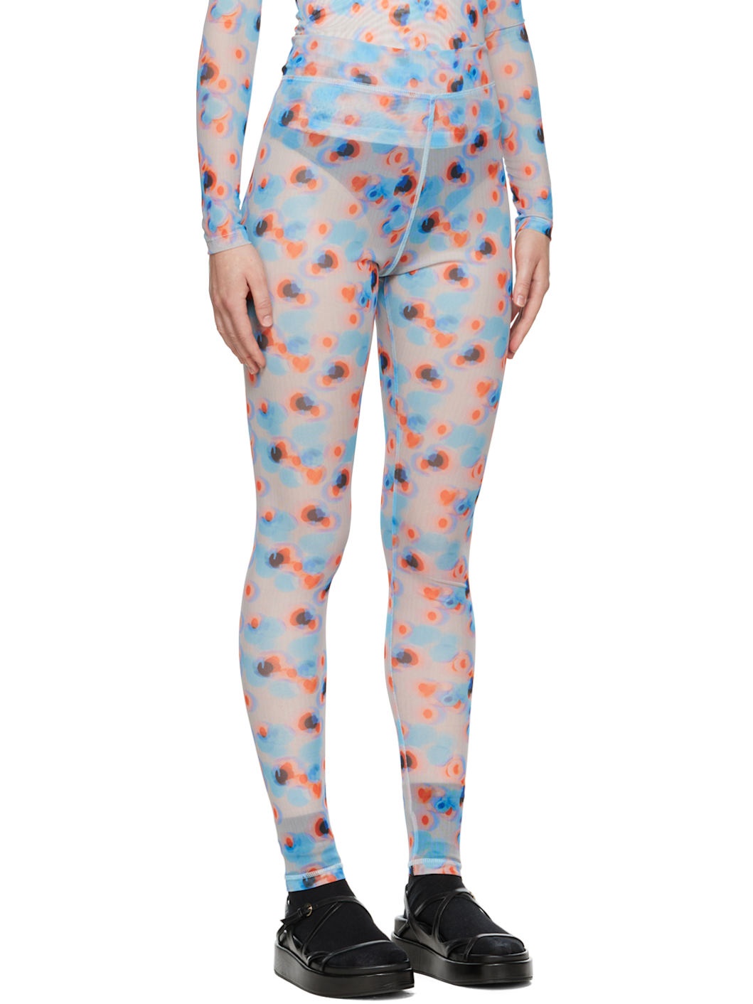 Purple Dots Leggings - 2