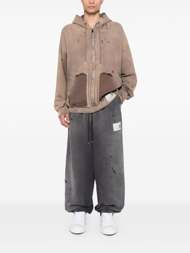 Maison MIHARAYASUHIRO Sun Faded track trousers outlook