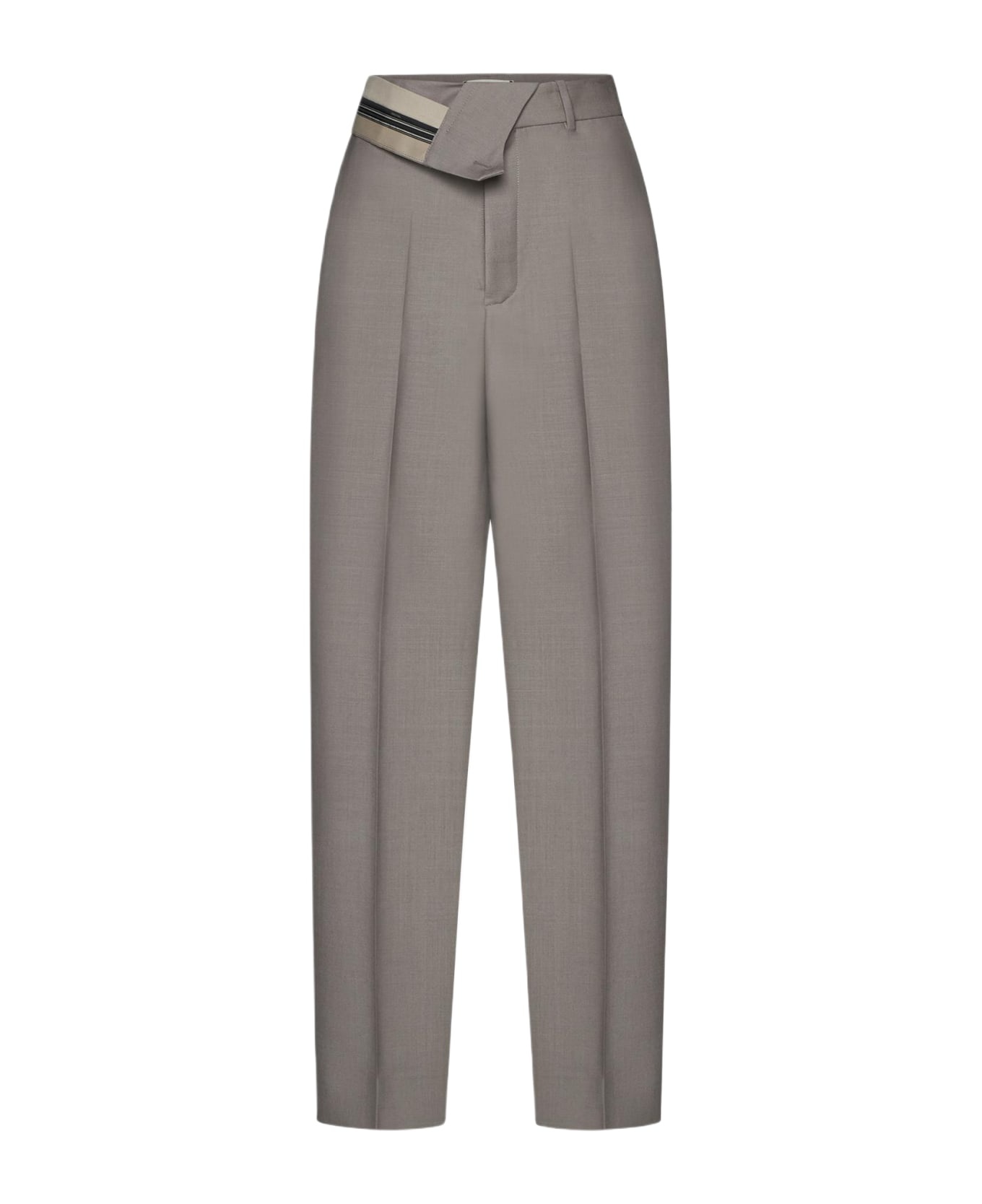 Mohair And Wool Trousers - 1