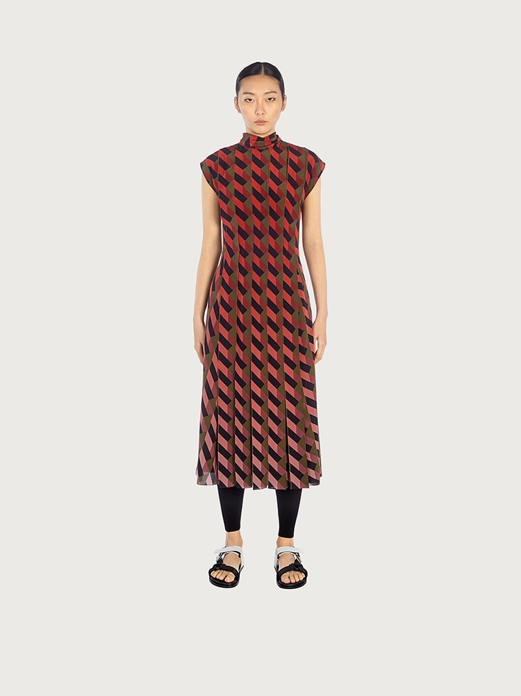 DÉGRADÉ SILK DRESS - 2