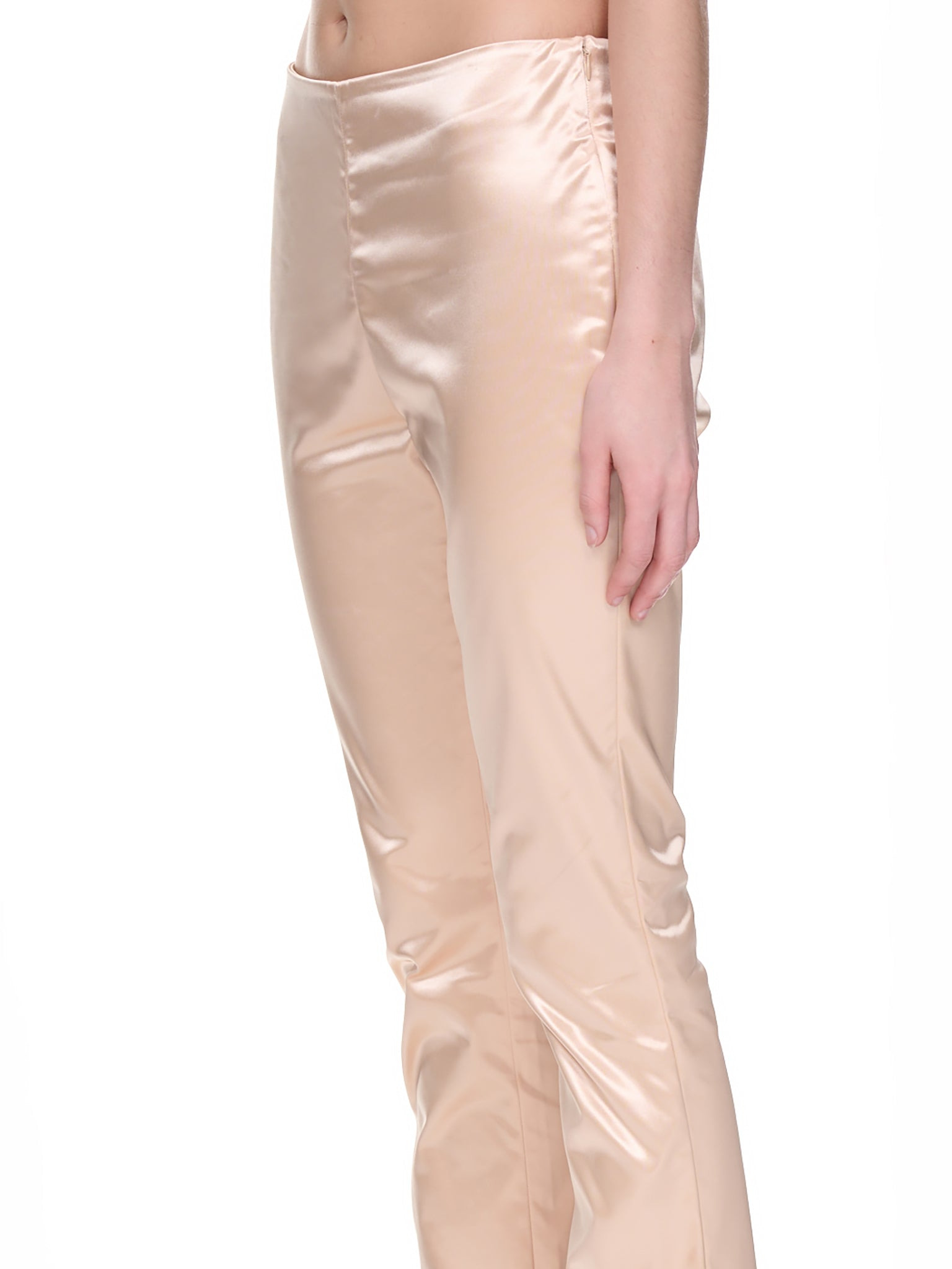 Satin Trousers - 4