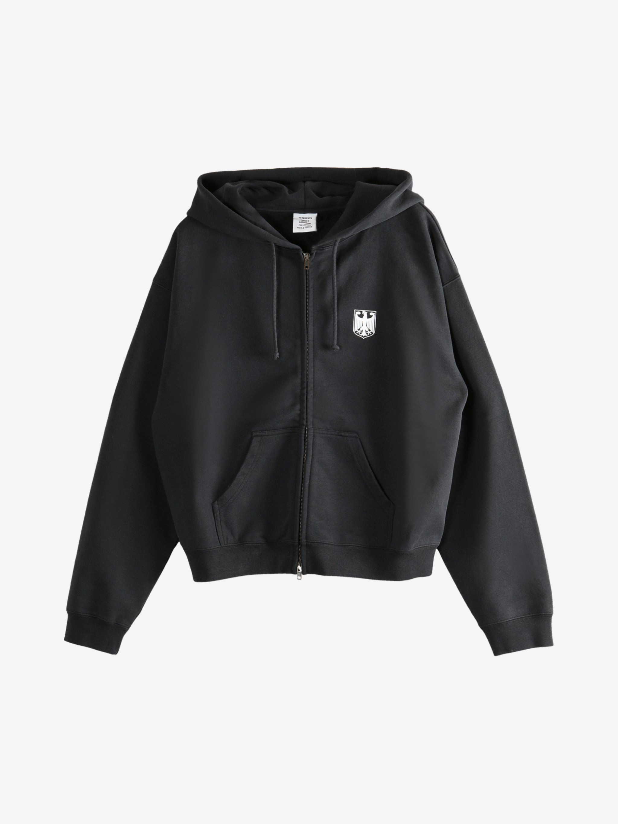 VETEMENTS - Men Polizei Fitted Zip-Up Hoodie - 4