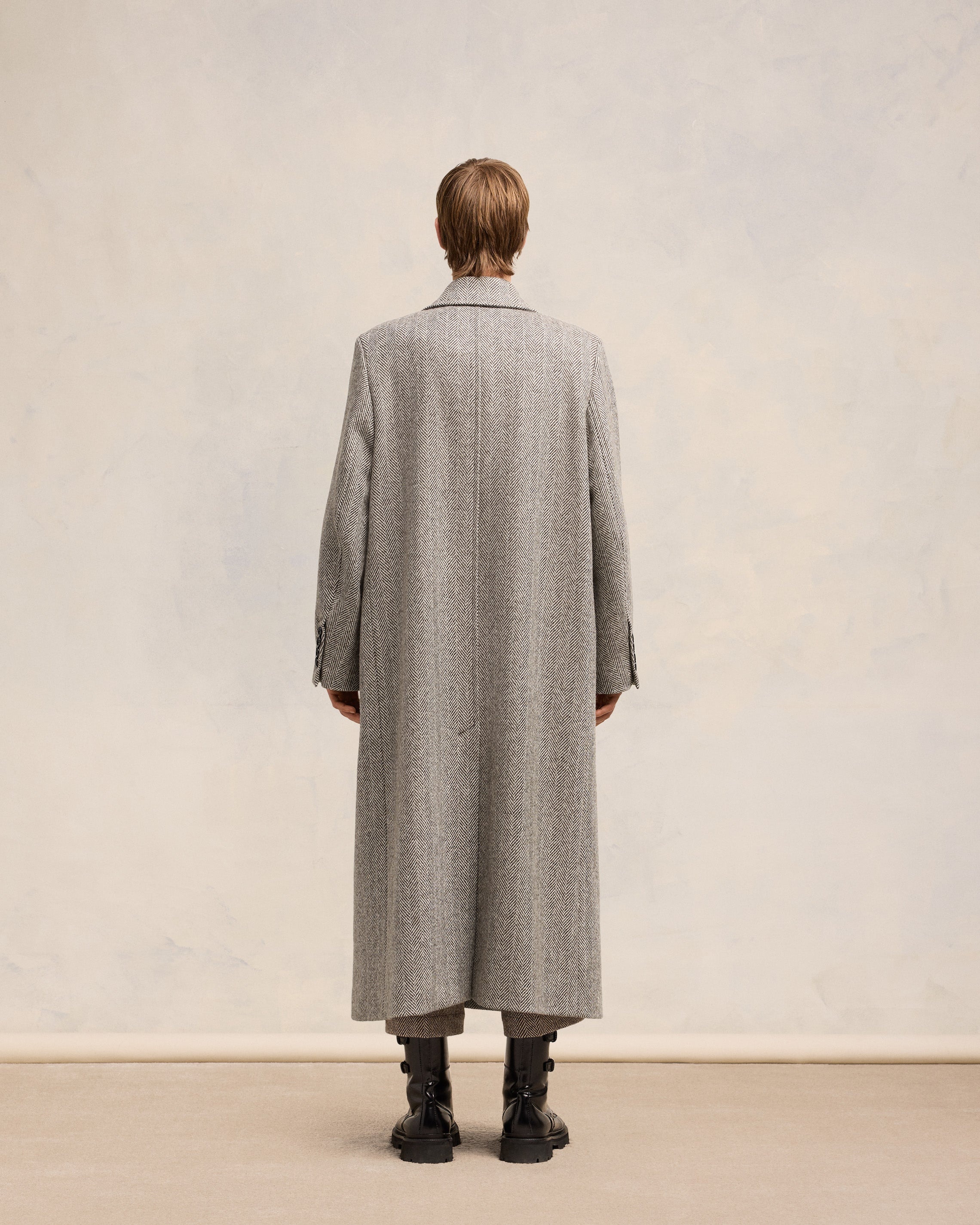 DOUBLE BREASTED COAT - 5