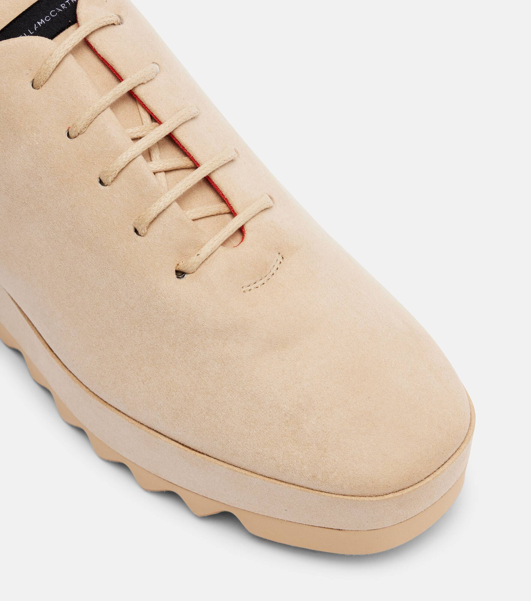Sneak-Elyse faux suede wedge sneakers - 5