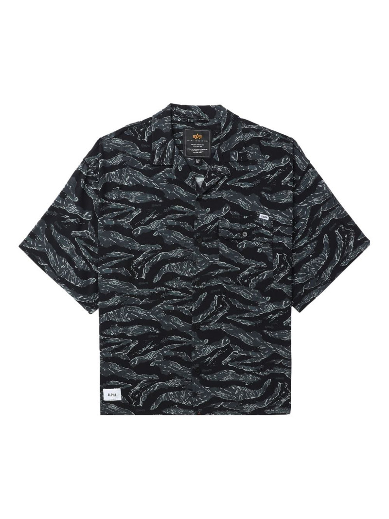 graphic-pattern short-sleeve shirt 1