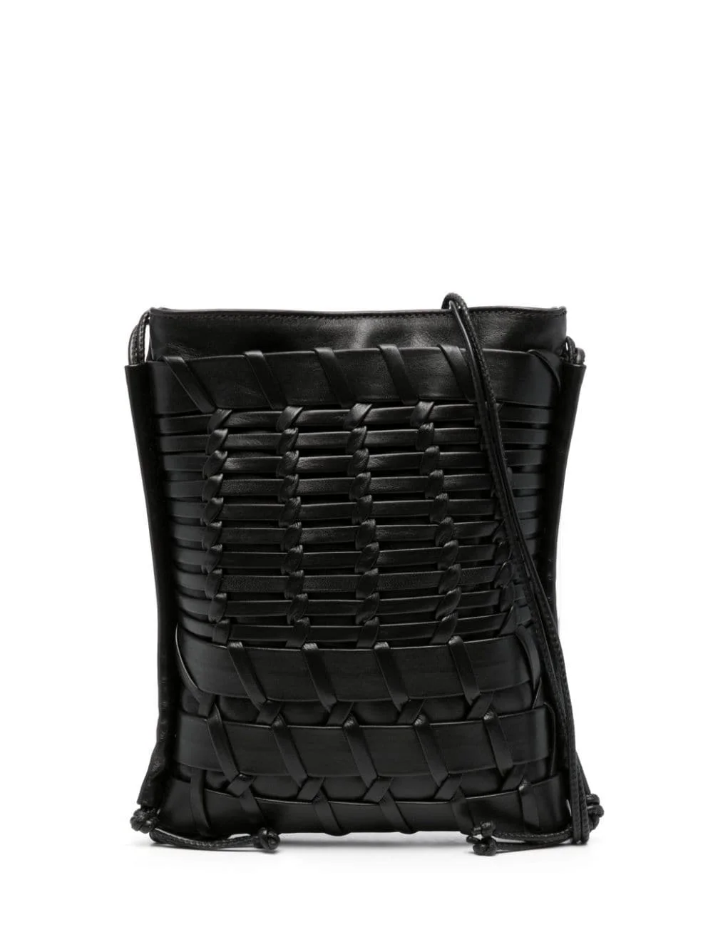Trena woven messenger bag - 1