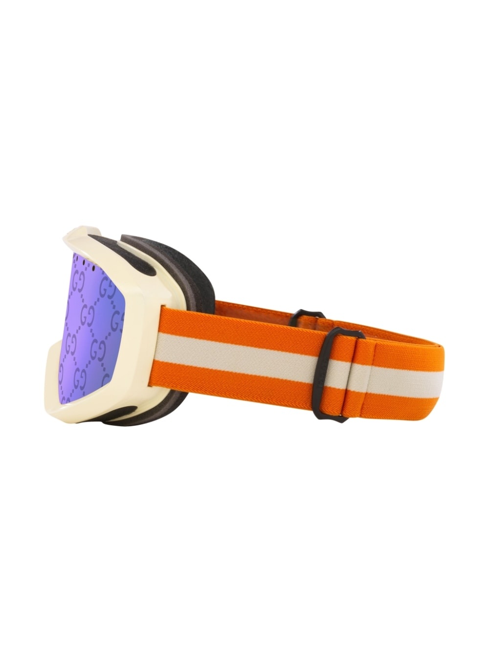monogram-print ski goggles - 2
