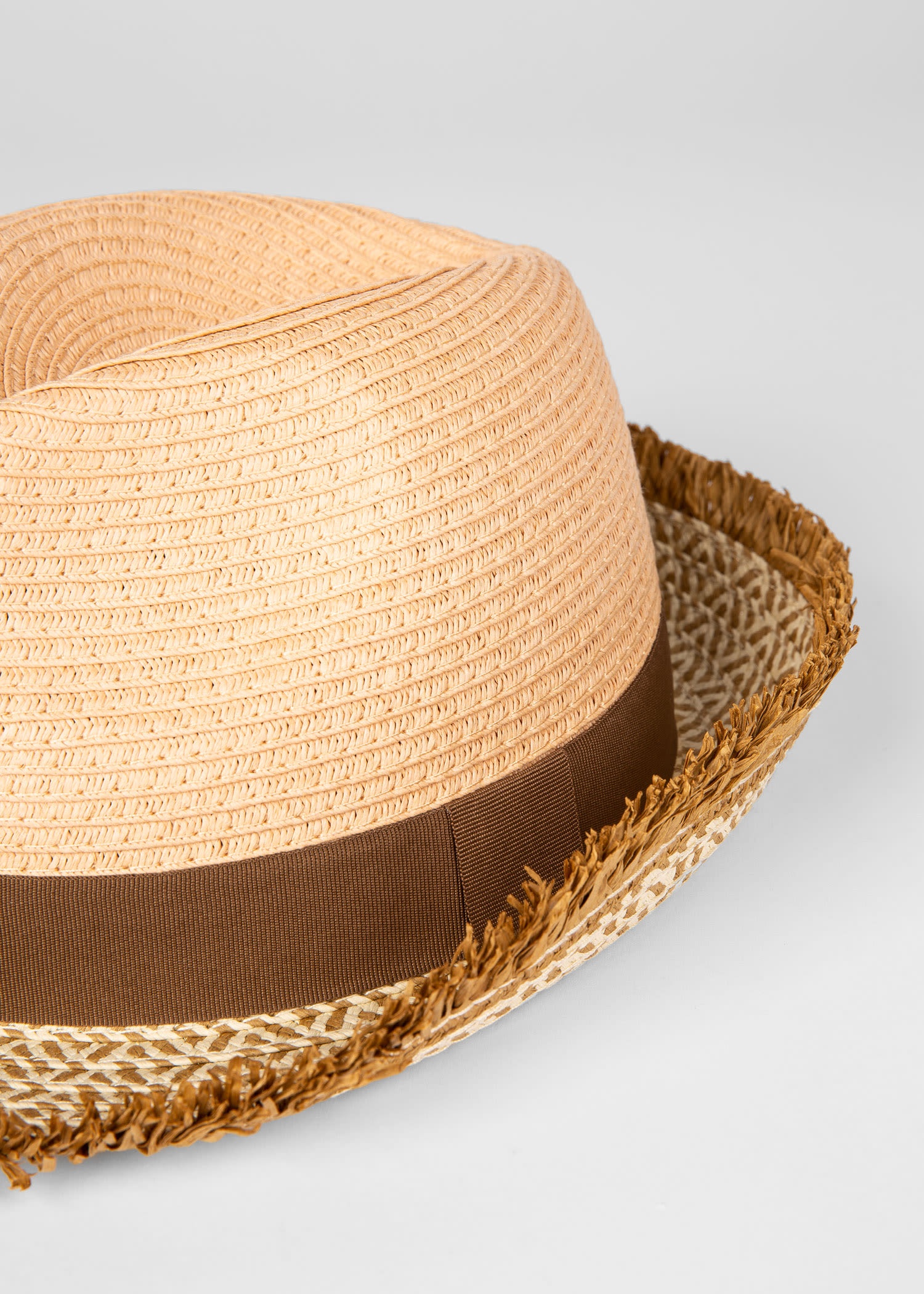 Fringed Trilby Hat - 3
