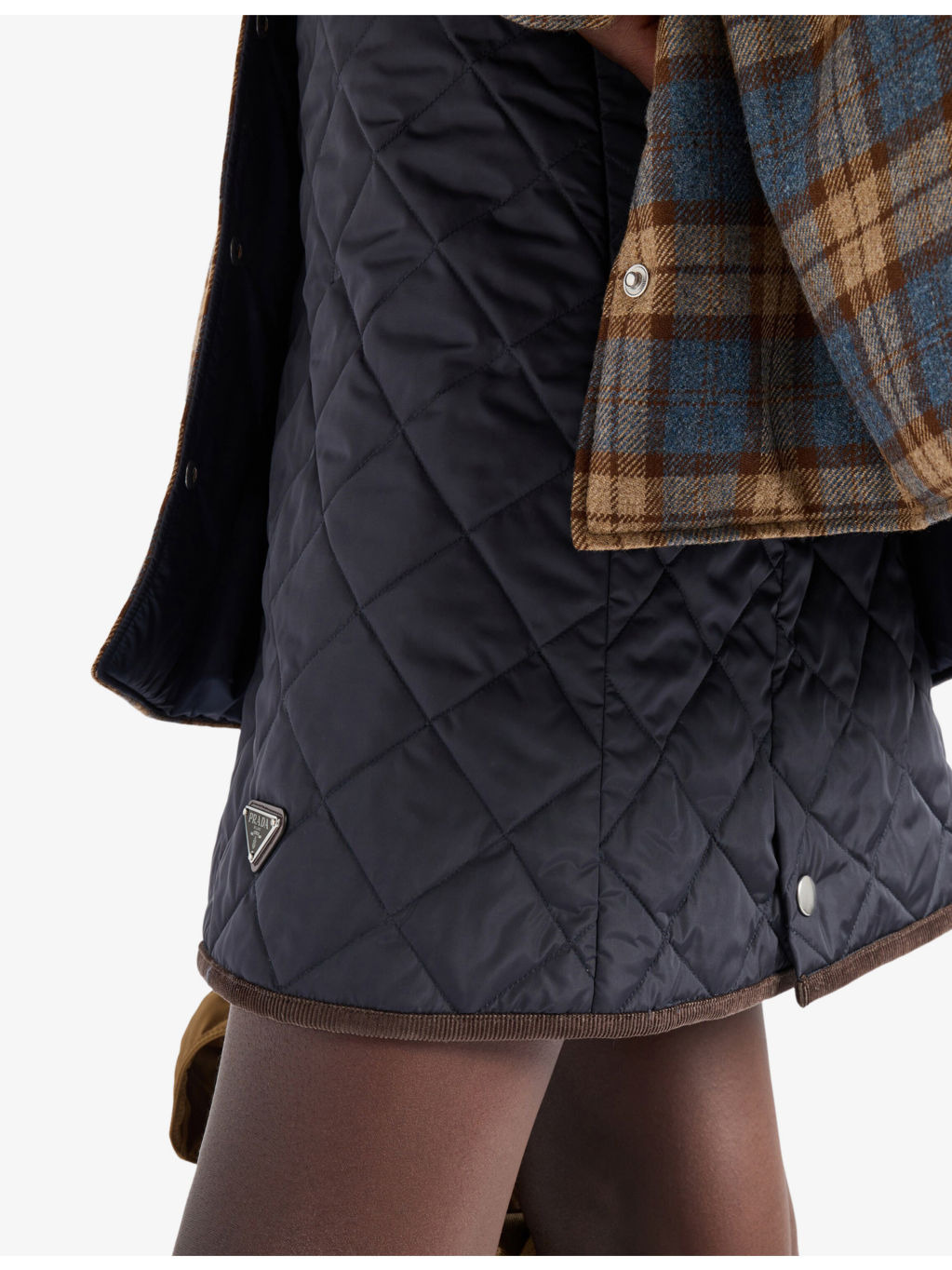Lightweight Re-Nylon Mini Skirt - 5