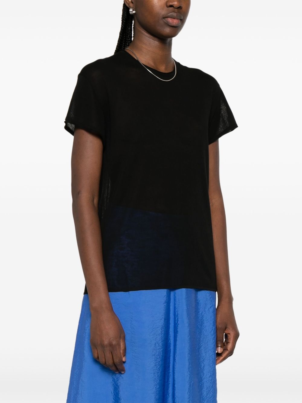 silk T-shirt - 3
