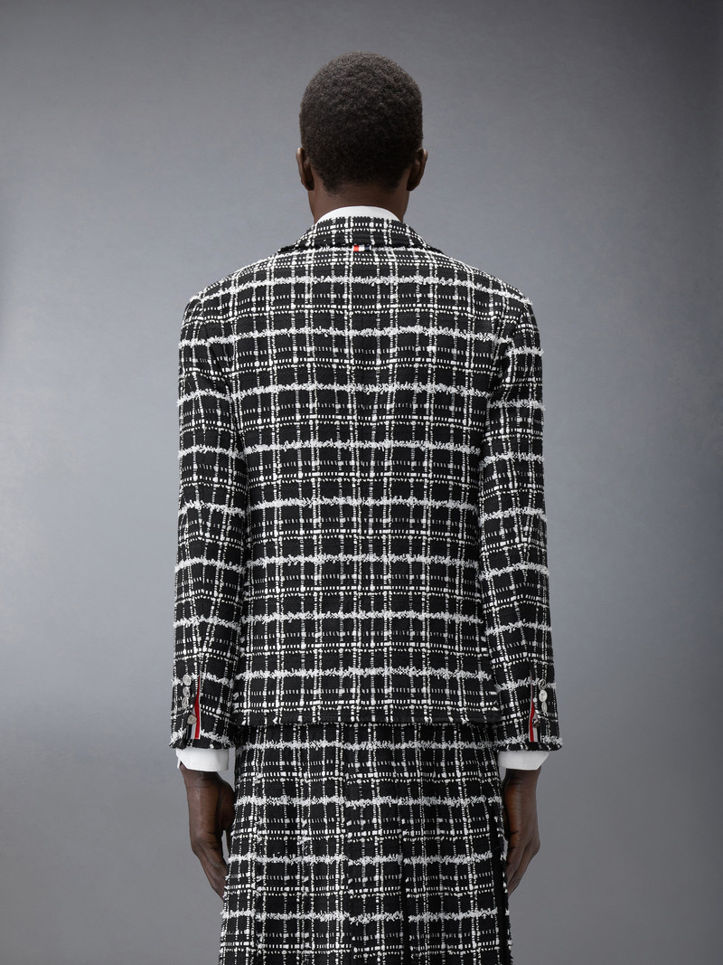RIBBON TWEED SPORTCOAT WITH FRAY EDGE 3