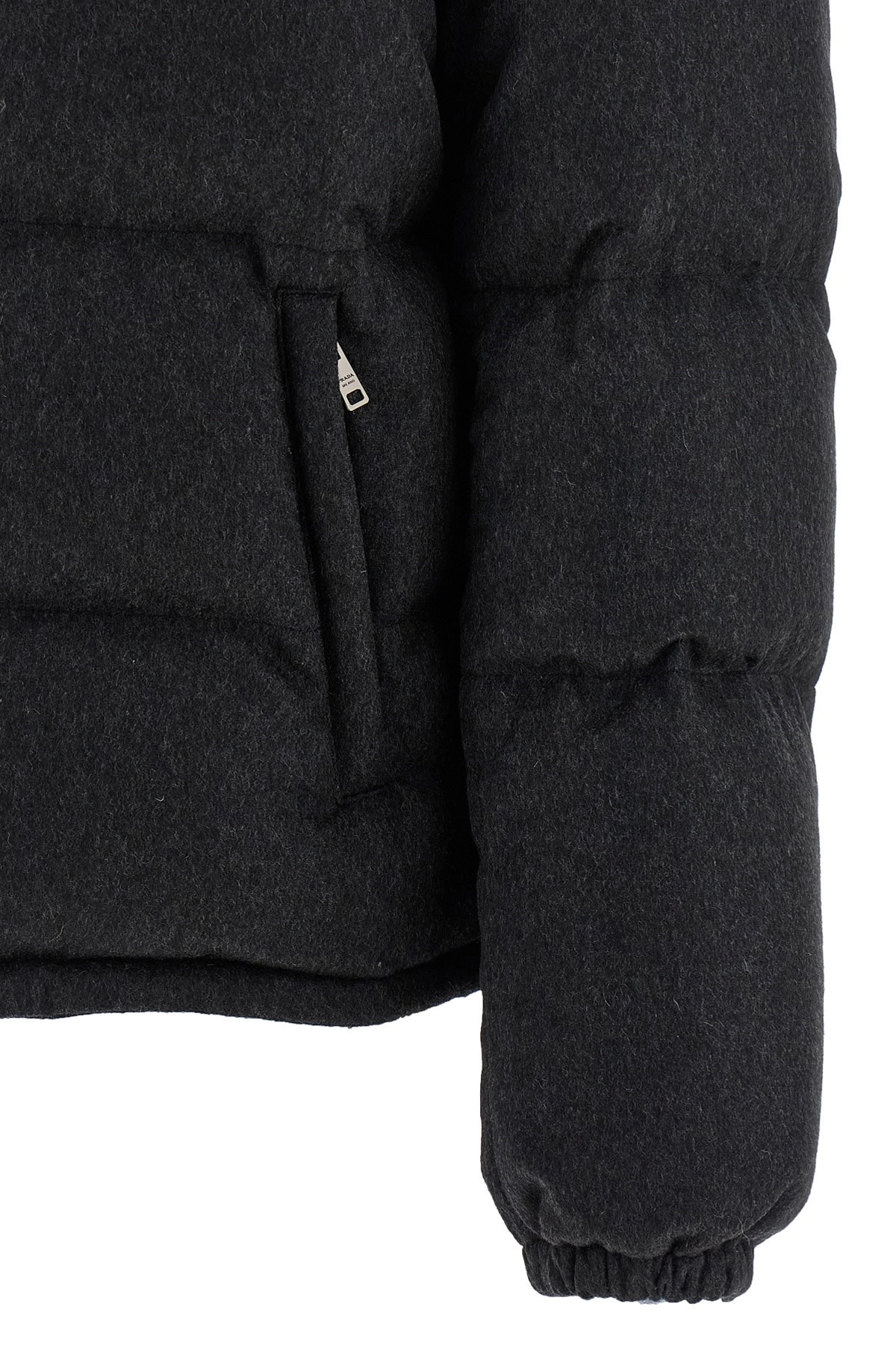 Cashmere down jacket - 4