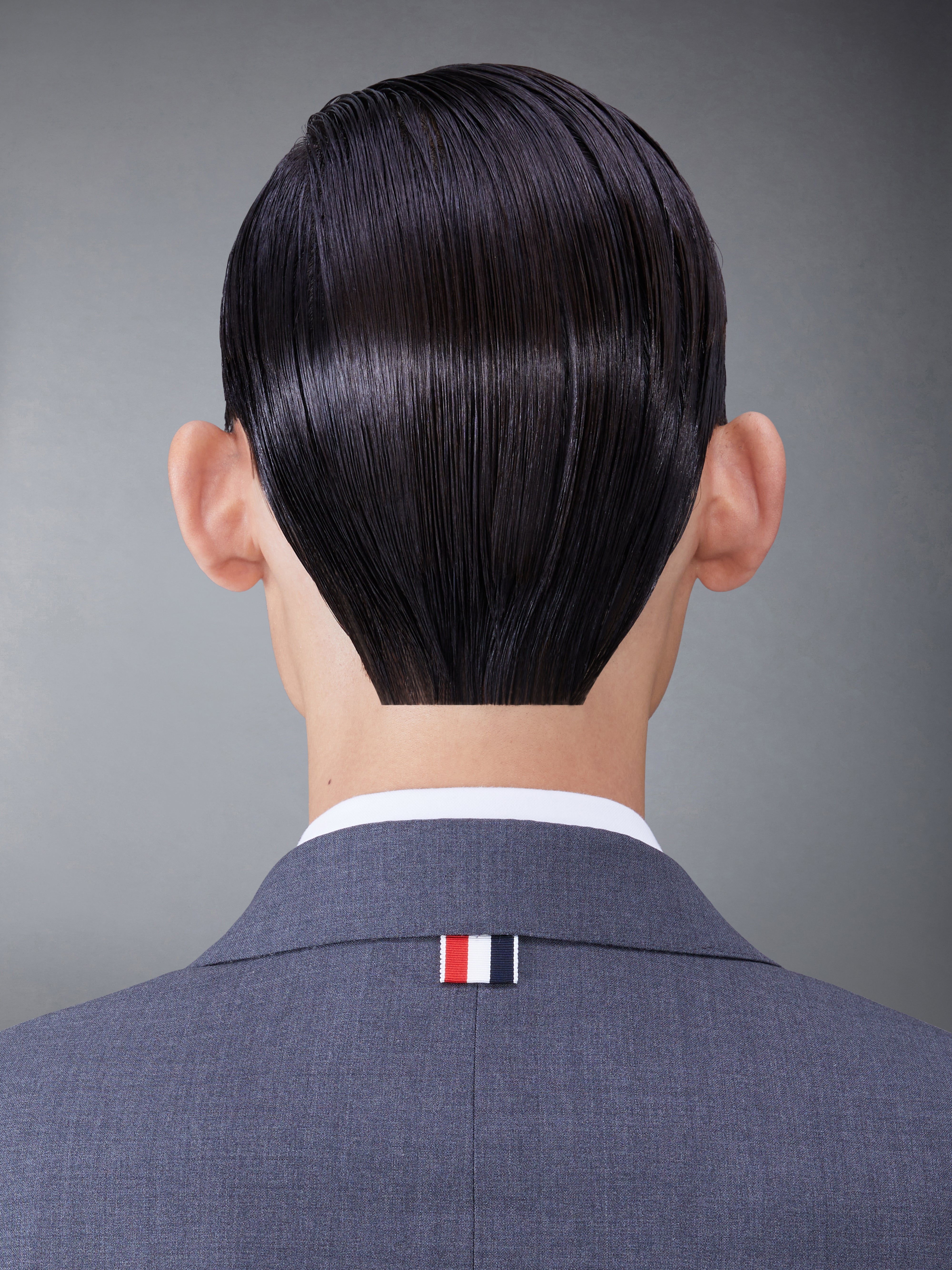 PLAIN WEAVE SUITING 4-BAR CLASSIC SPORT COAT - 6