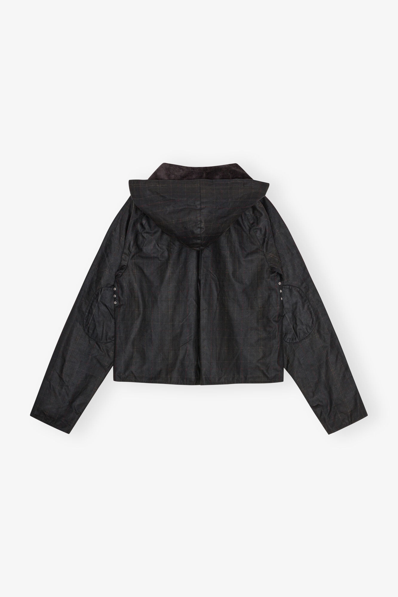 GANNI X BARBOUR TARTAN WAXED ANORAK - 6
