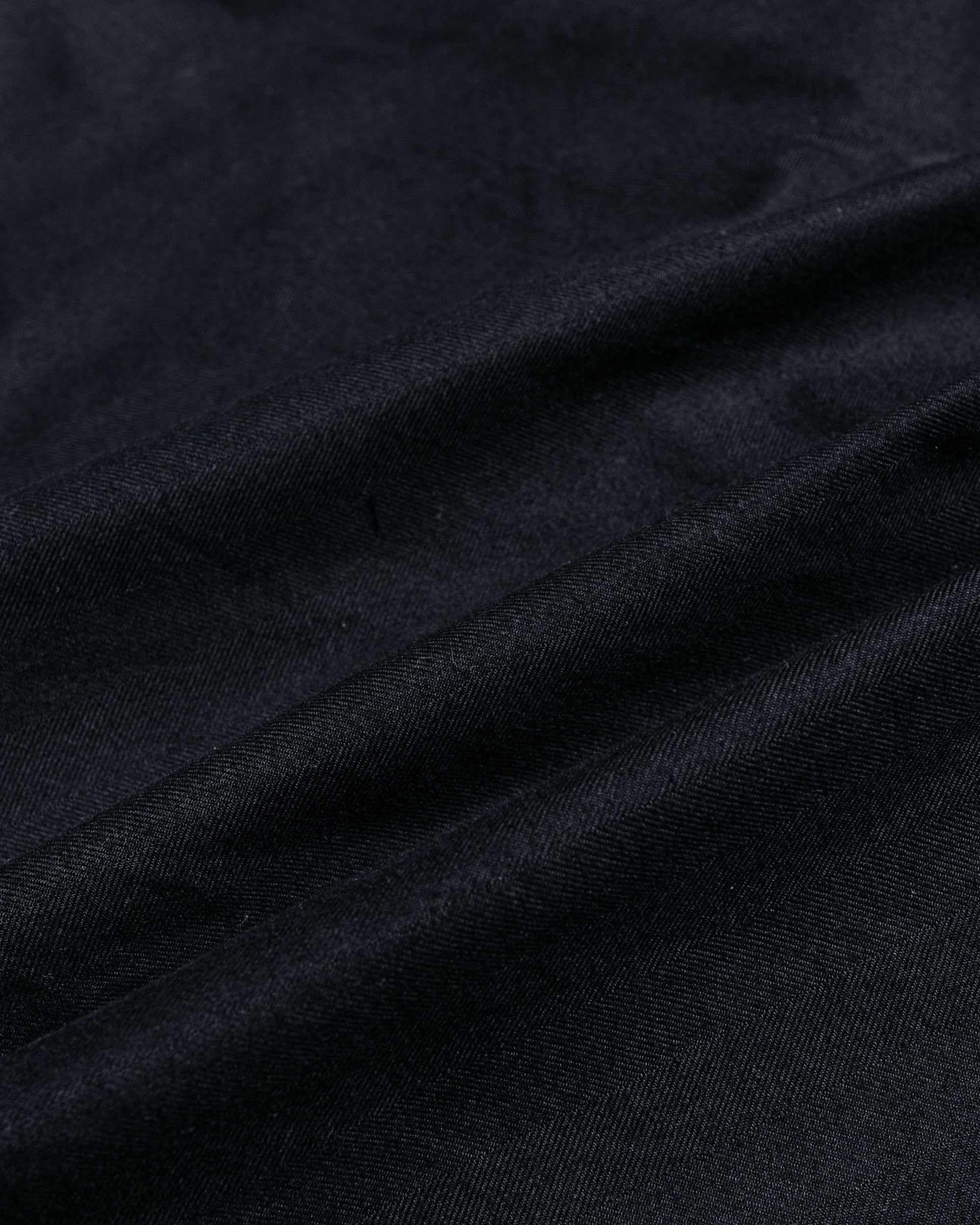 Fatigue Pant Black Cotton Brushed Herringbone - 5