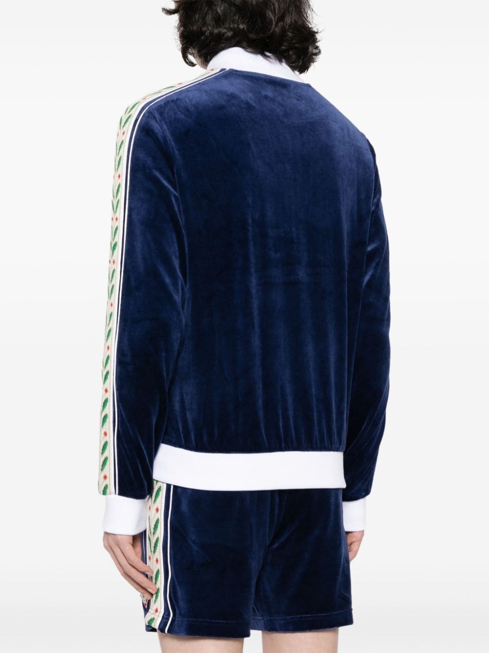 Laurel logo track jacket - 4